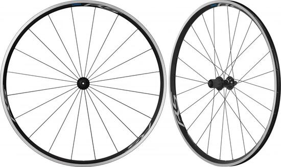 SHIMANO Laufradsatz WH-RS100 CL Laufradsatz - für Rennrad Felgenbremse 622-17...