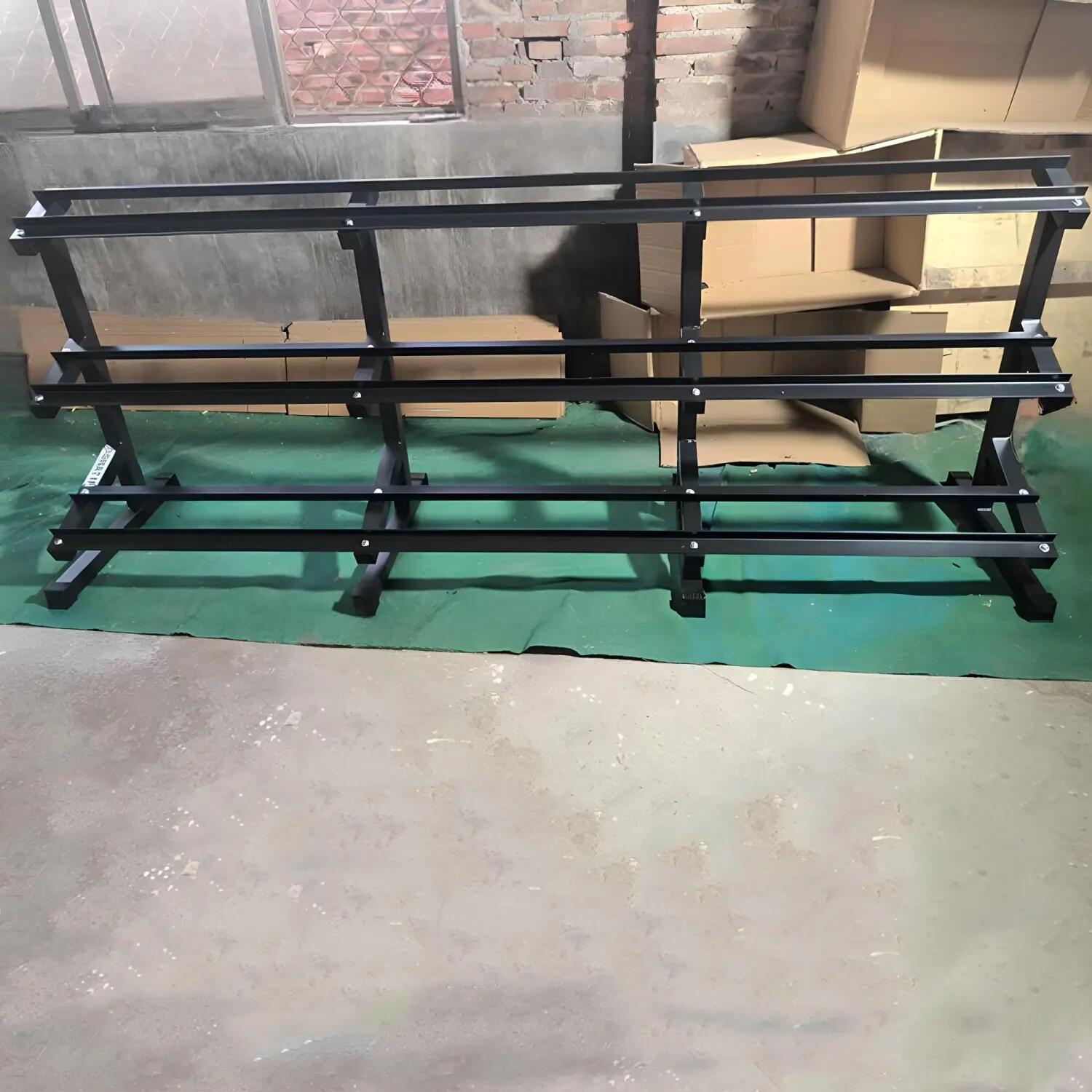 Rastrelliera Porta Manubri 20 Coppie PMO25 | da 2,5 a 50 Kg 2/6