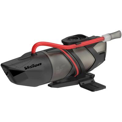 Vision trinksystem metron ds2 750 ml zwart-rood - aerodynamisch triathlon-...