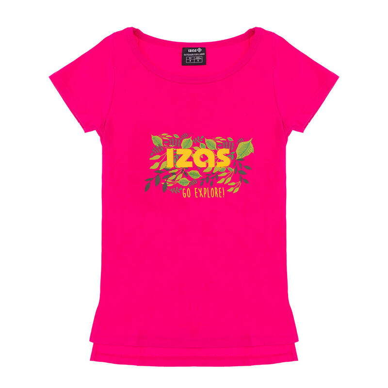 Izas Camiseta deportiva de manga corta para niña AIDEN KIDS