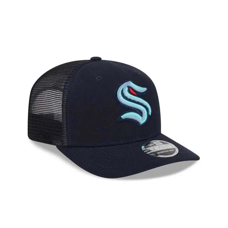 Casquette NHL Seattle Kraken New Era 9Seventy Stretch Snapback 3/3