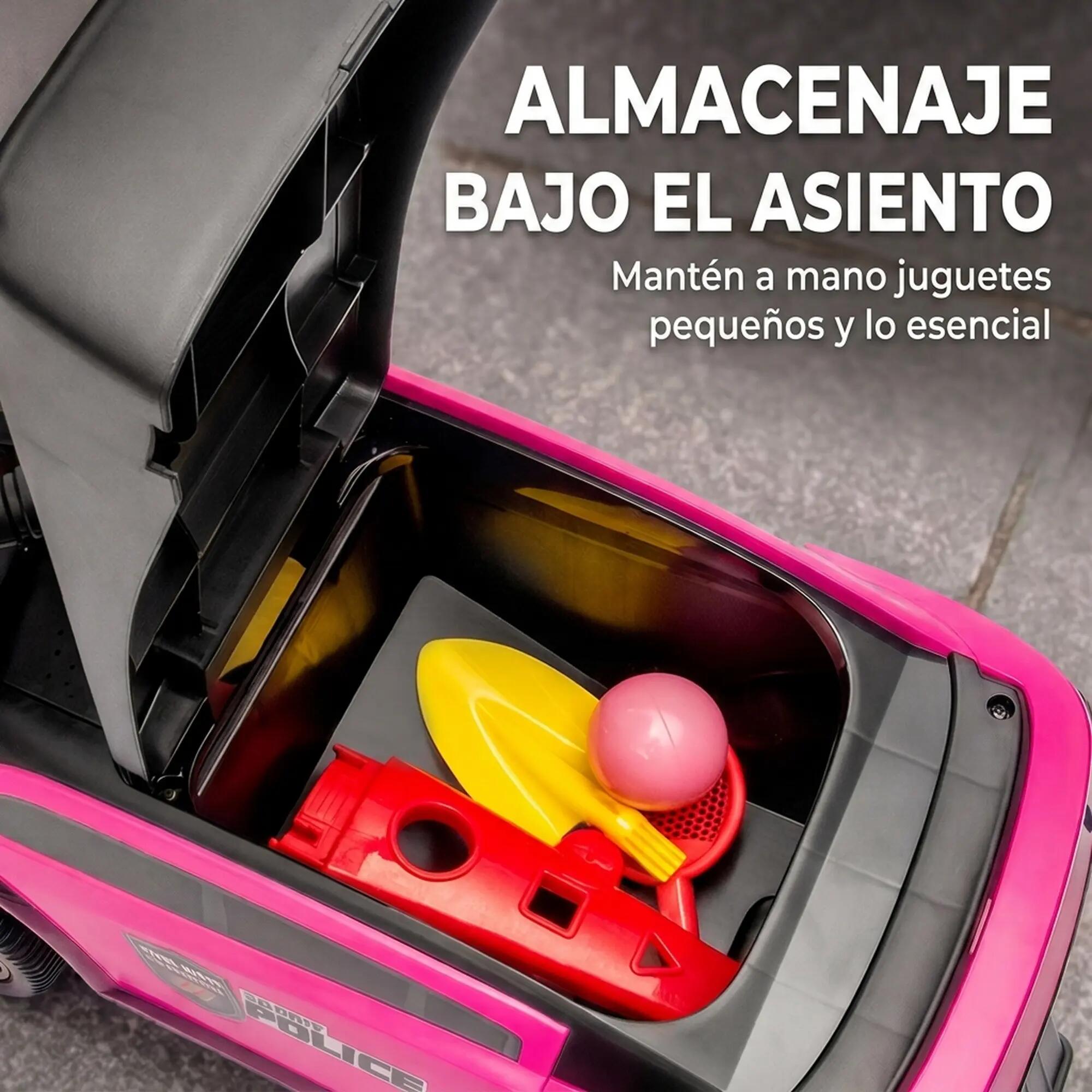Carro andador infantil 65x29.5x36 cm rosa AIYAPLAY 6/9