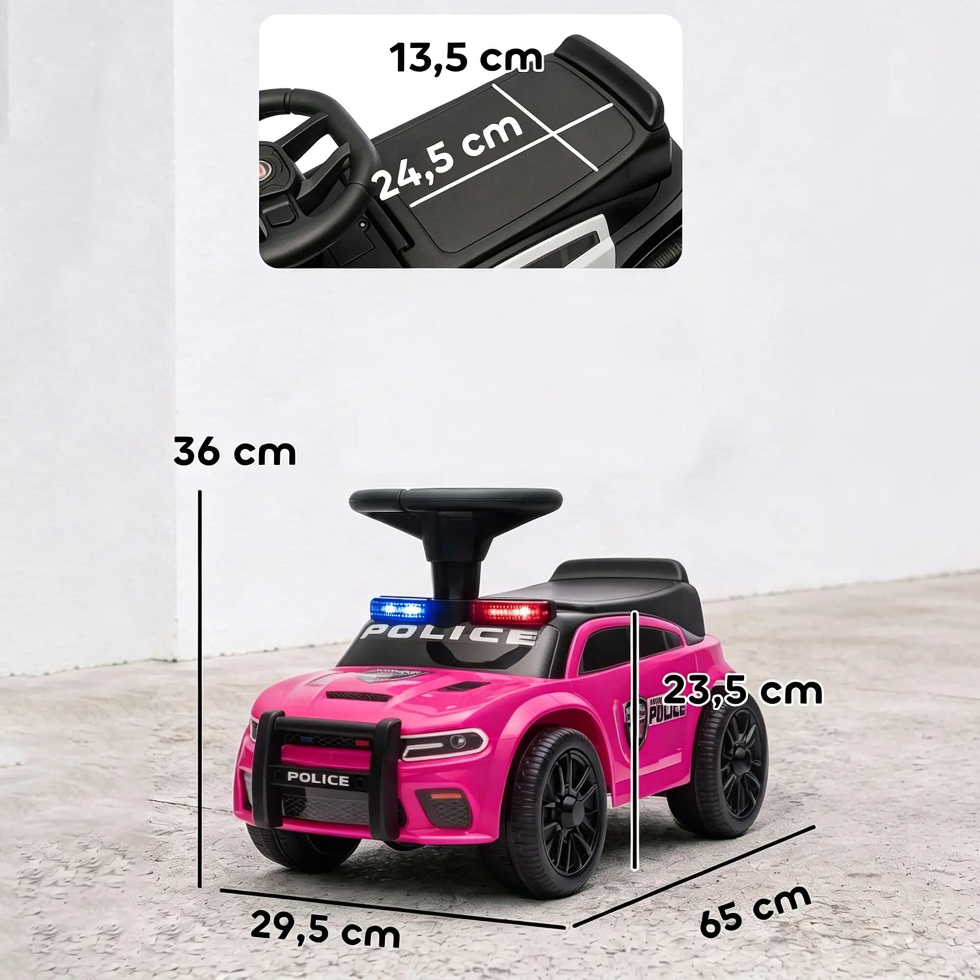 Carro andador infantil 65x29.5x36 cm rosa AIYAPLAY 3/9