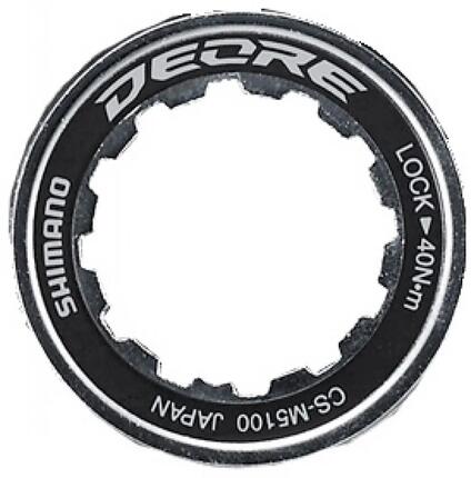 SHIMANO Verschlussring CS-M5100 - 13 g, für Kassette Deore 11-fach