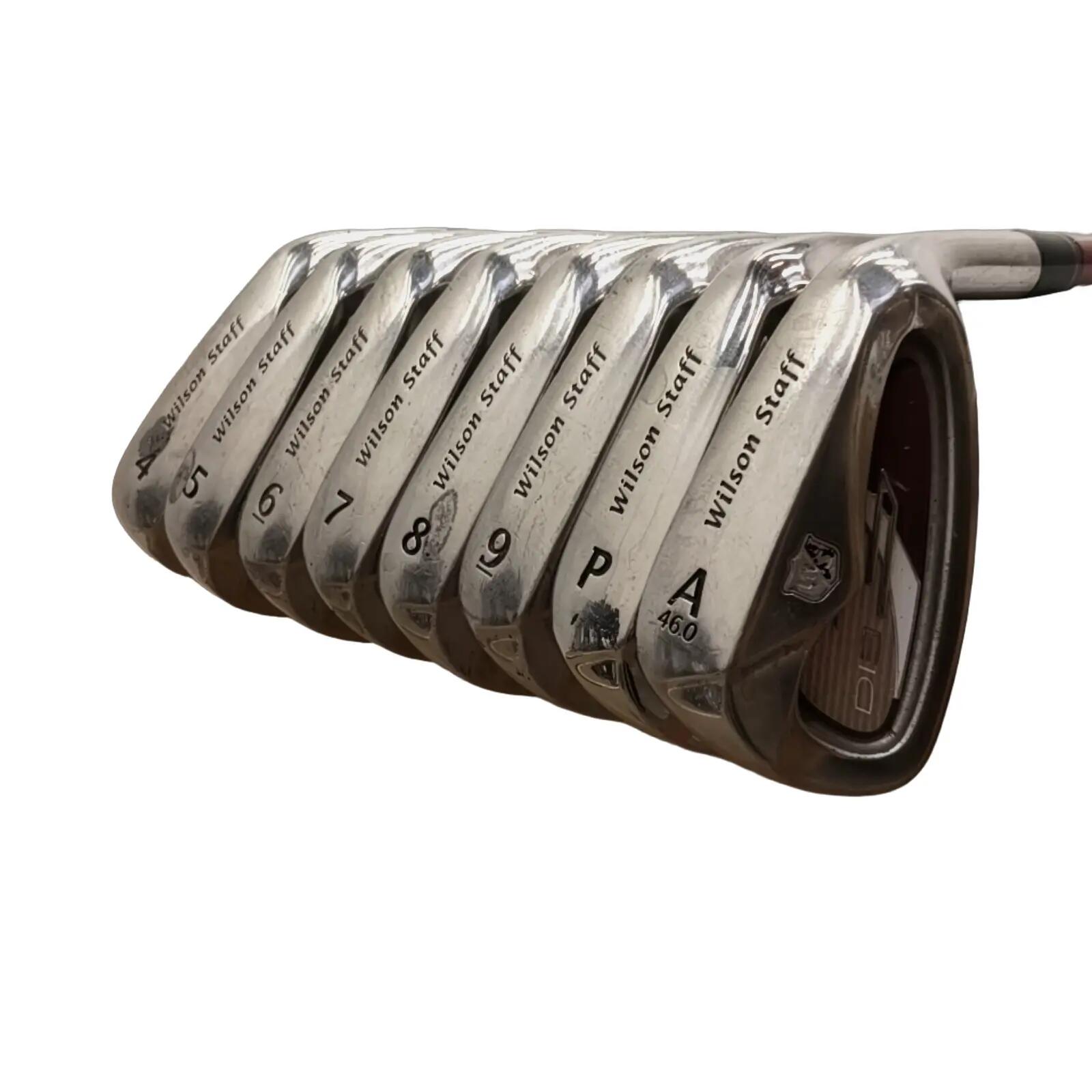 Wilson DI9 IJzerset / 4-PW+AW  / Flex Regular / Grafiet 3/7