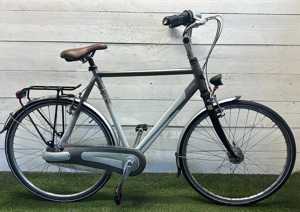 Second Life - Gereviseerd Gazelle stadsfiets bike, oranje 1/4