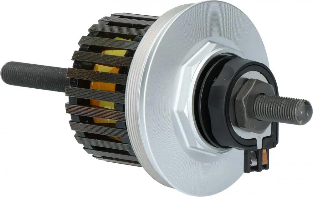 SHIMANO Dynamoeinheit DH-C3000-2N-NT - 140 mm, 3000-2, Silber 1/1