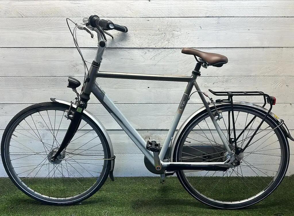 Second Life - Gereviseerd Gazelle stadsfiets bike, oranje 3/4