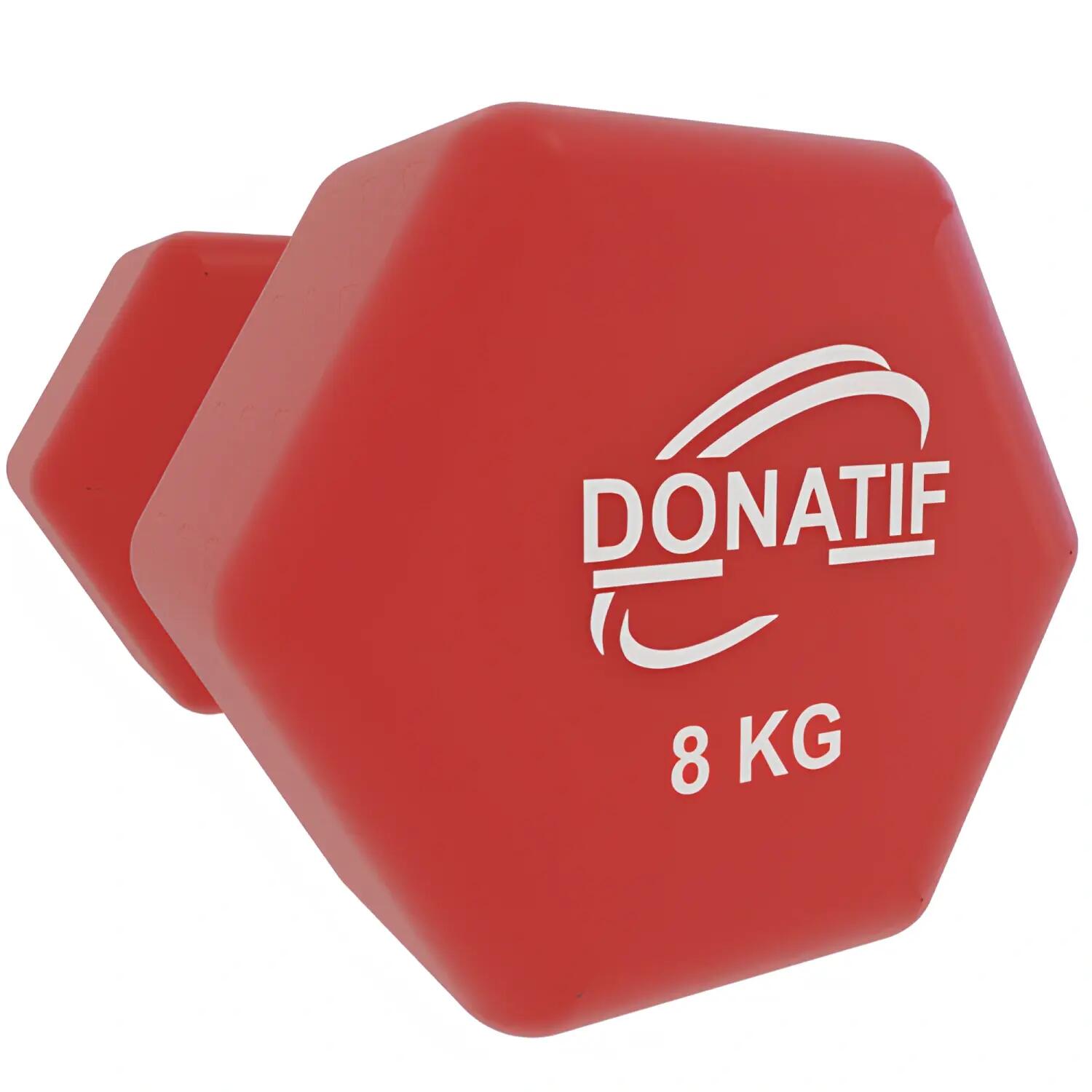 Manubrio in Vinile da 8 Kg - Antiscivolo | Fitness 6/6