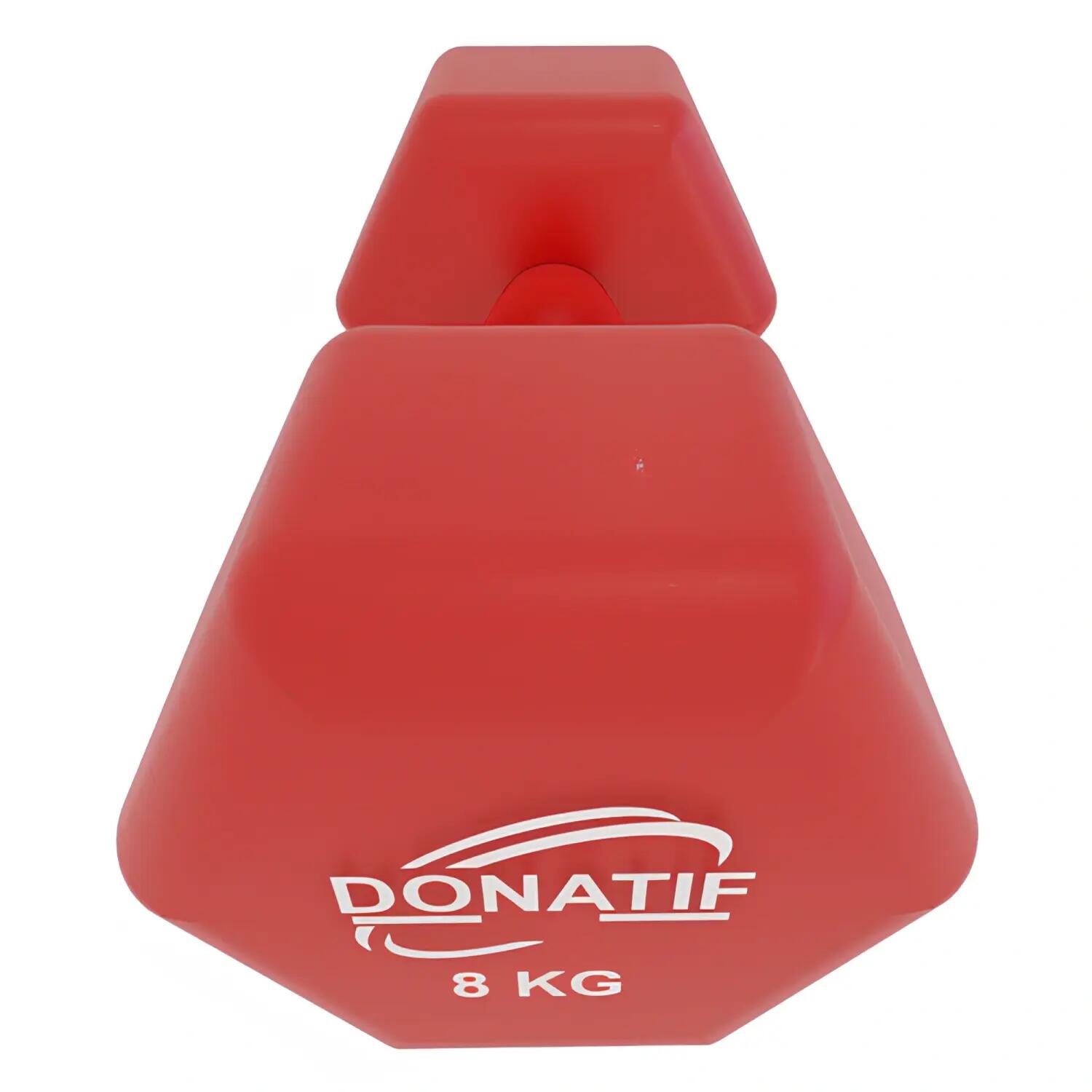 Manubrio in Vinile da 8 Kg - Antiscivolo | Fitness 4/6
