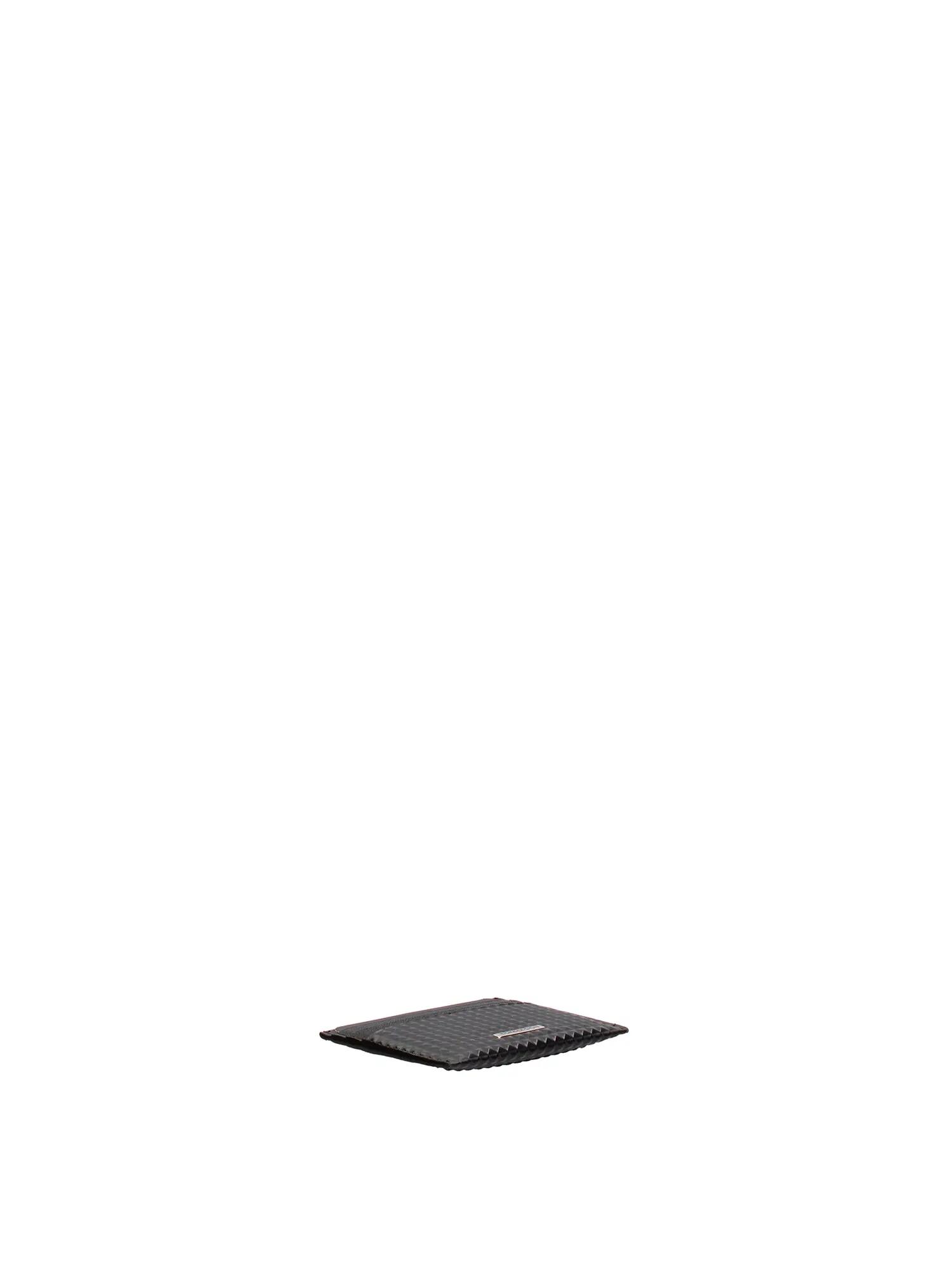 Kartenetui Herren schwarz Echtleder Momo Design - Minimalistisch ohne Verschluss 3/3