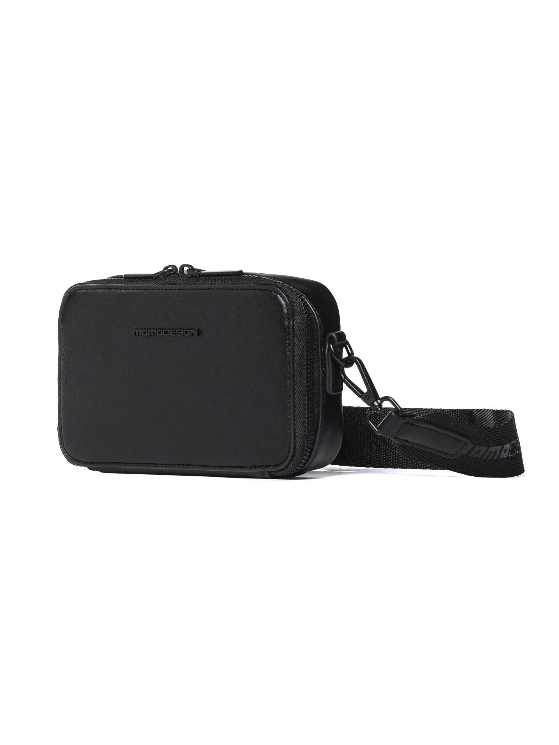 Momo Design Zwarte Pochette met Rits - Herenpouch Bag 2/3