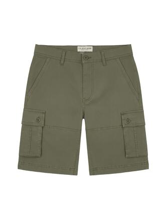 U.S. Polo Assn. Cargo-Shorts Dunkelgrün Herren Baumwolle Stretch