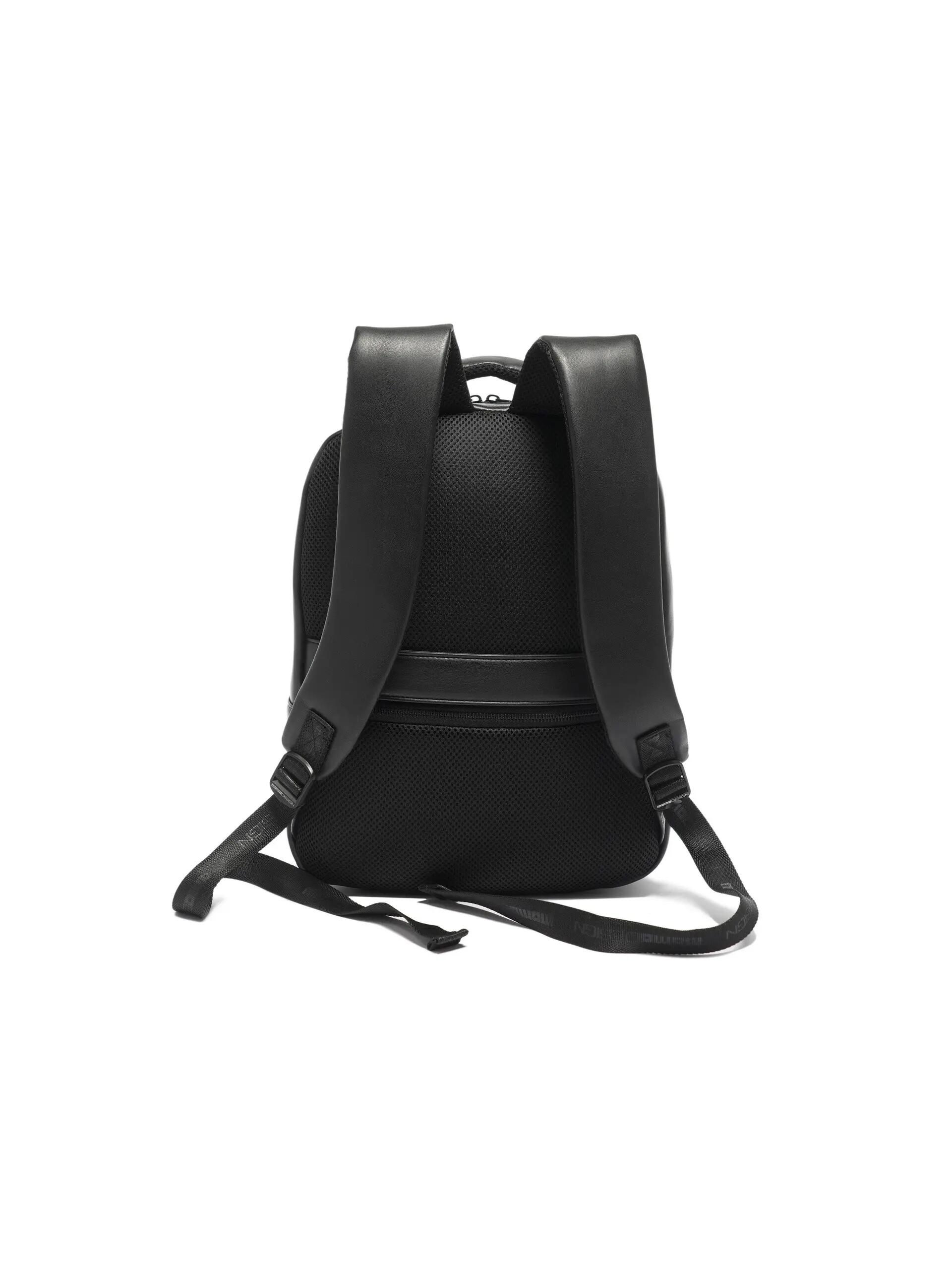 Sac à Dos Momo Design Noir Polyuréthane avec Fermeture Éclair 3/3