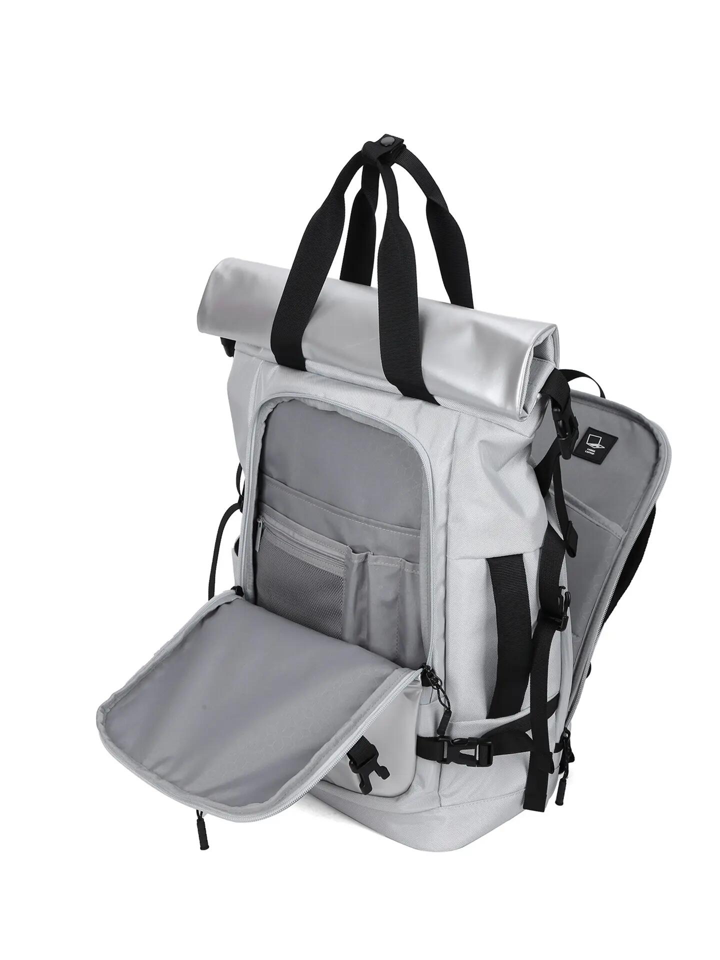 Aoking Silvanus Pro Rugzak Zwart - Polyester Met Rits Unisex 5/5
