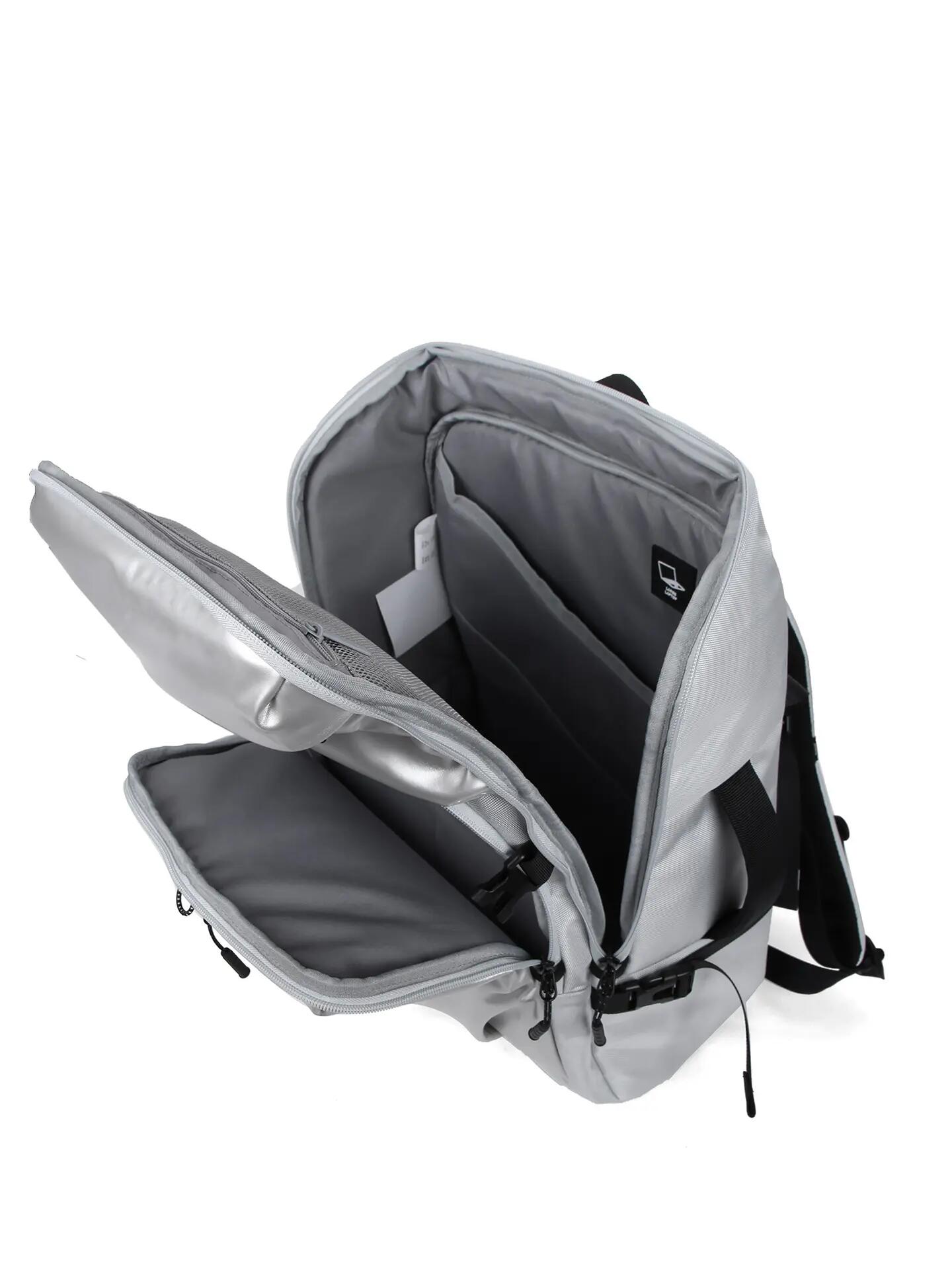 Aoking Solara Nova Rucksack Schwarz Polyester Unisex mit Reißverschluss 5/5