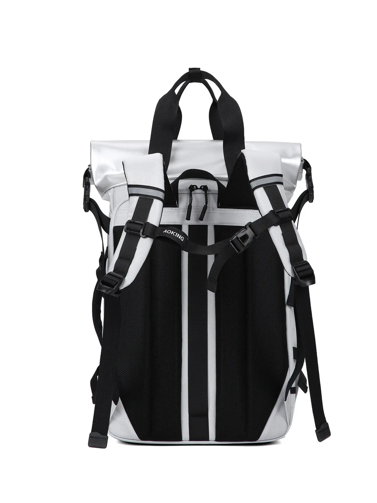 Aoking Silvanus Pro Rugzak Zwart - Polyester Met Rits Unisex 4/5