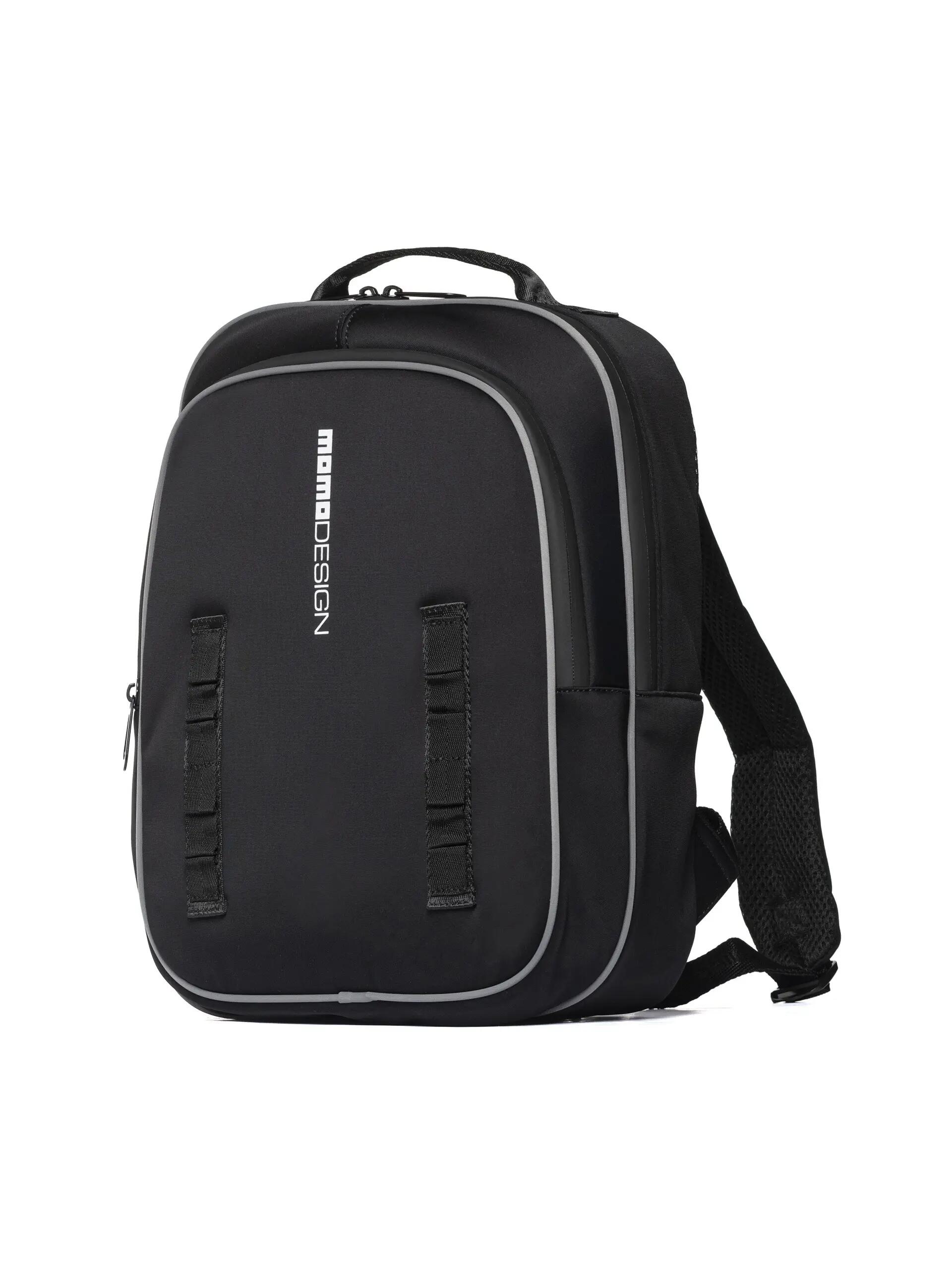 Zaino Momo Design Verde Nero Polyurethane con Zip 2/3