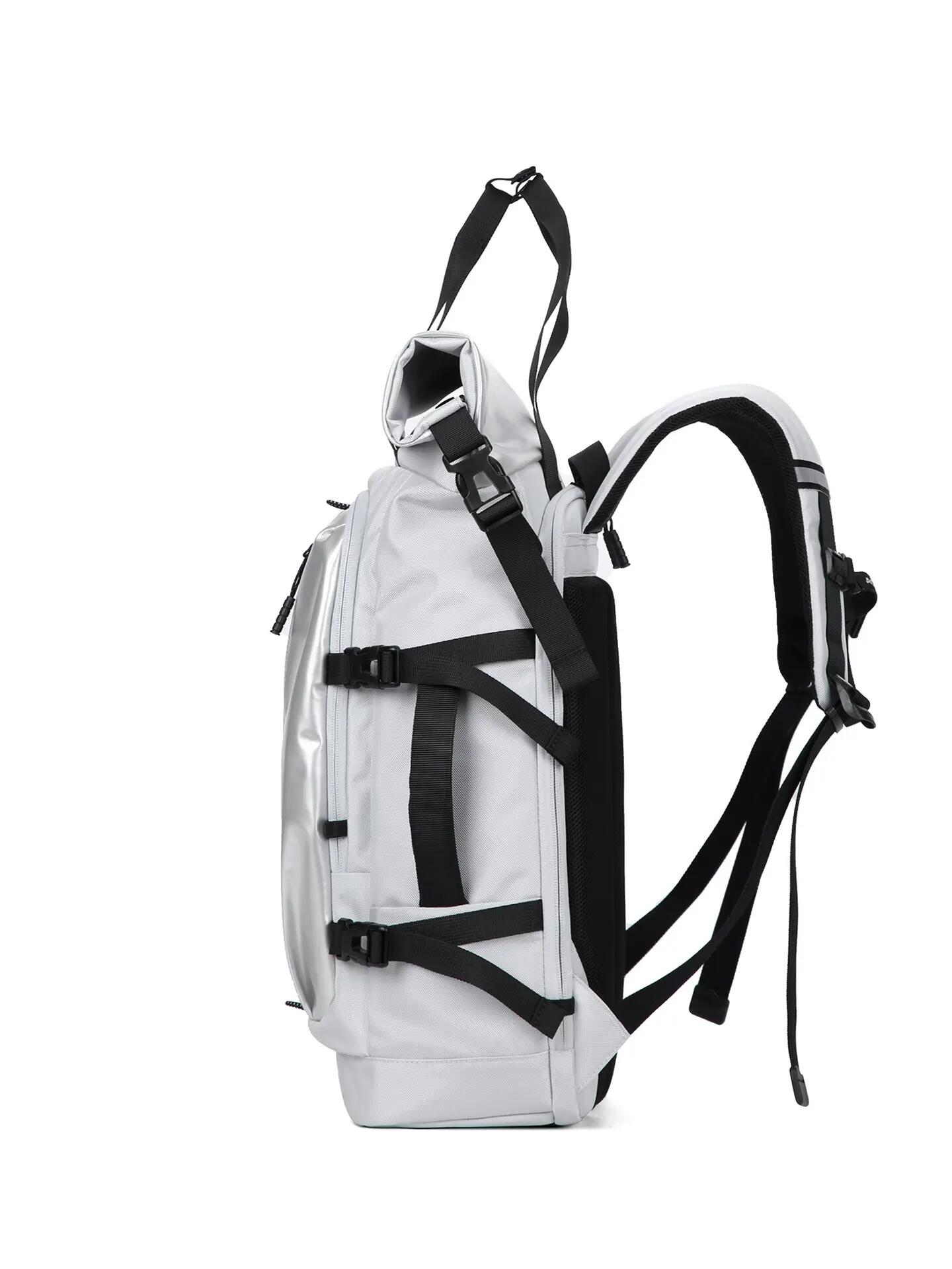Aoking Silvanus Pro Rugzak Zwart - Polyester Met Rits Unisex 3/5