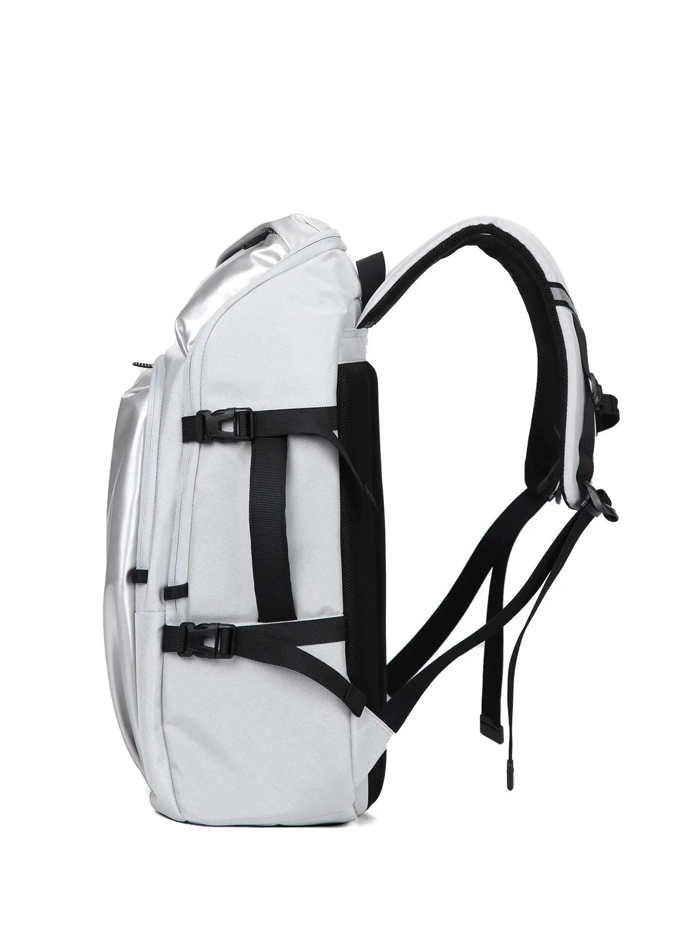 Aoking Solara Nova Rucksack Schwarz Polyester Unisex mit Reißverschluss 3/5