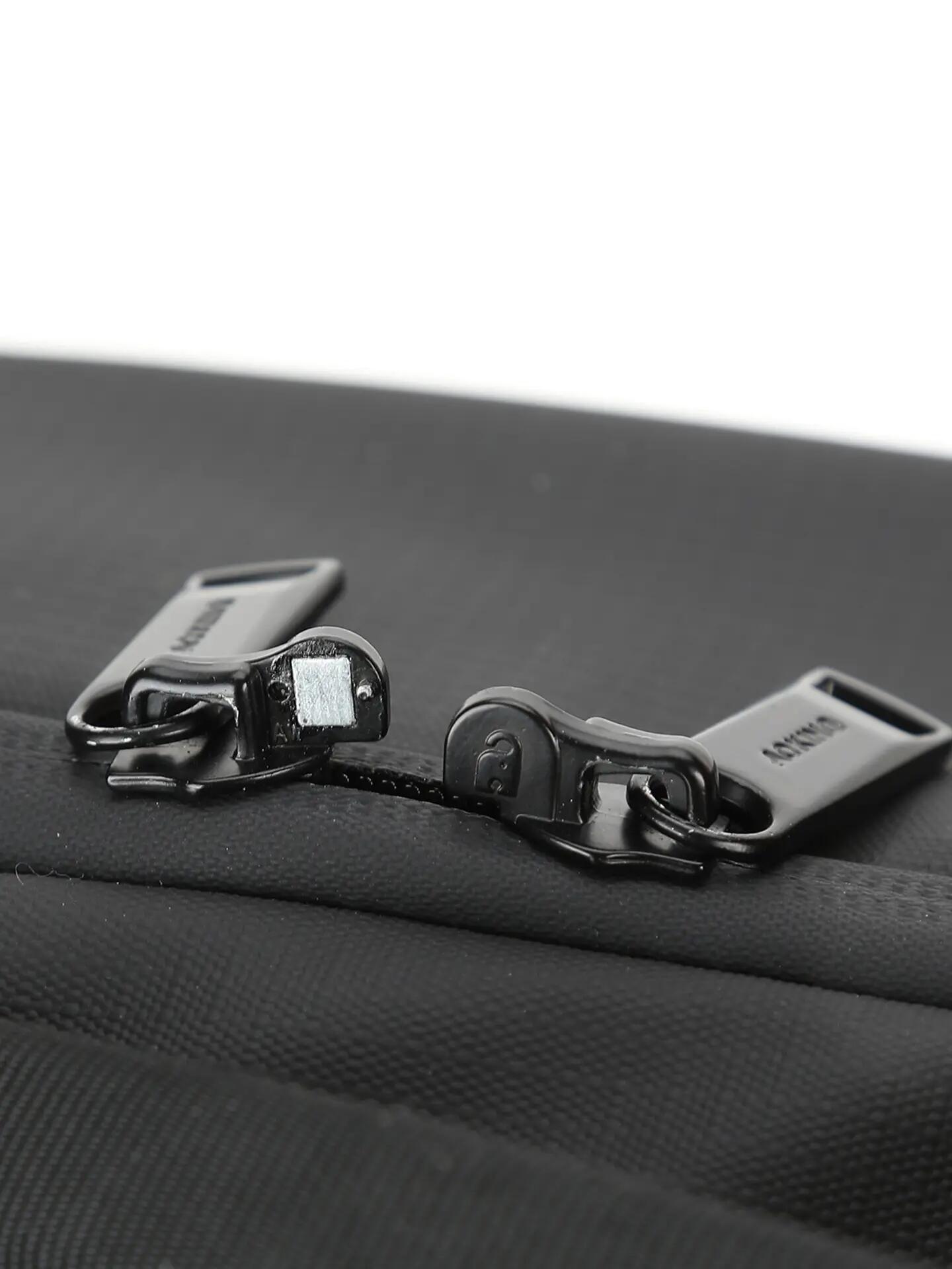 Zaino Aoking Celestia Pro nero poliestere unisex con zip 7/10