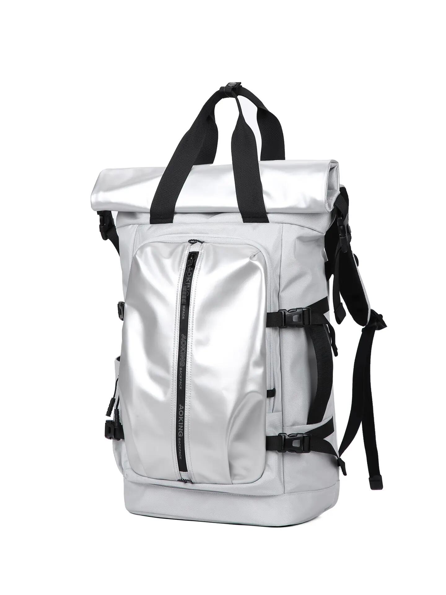 Aoking Silvanus Pro Rugzak Zwart - Polyester Met Rits Unisex 2/5