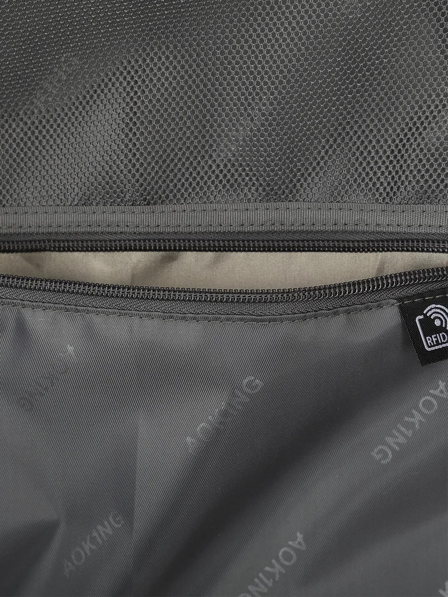 Zaino Aoking Celestia Pro nero poliestere unisex con zip 6/10