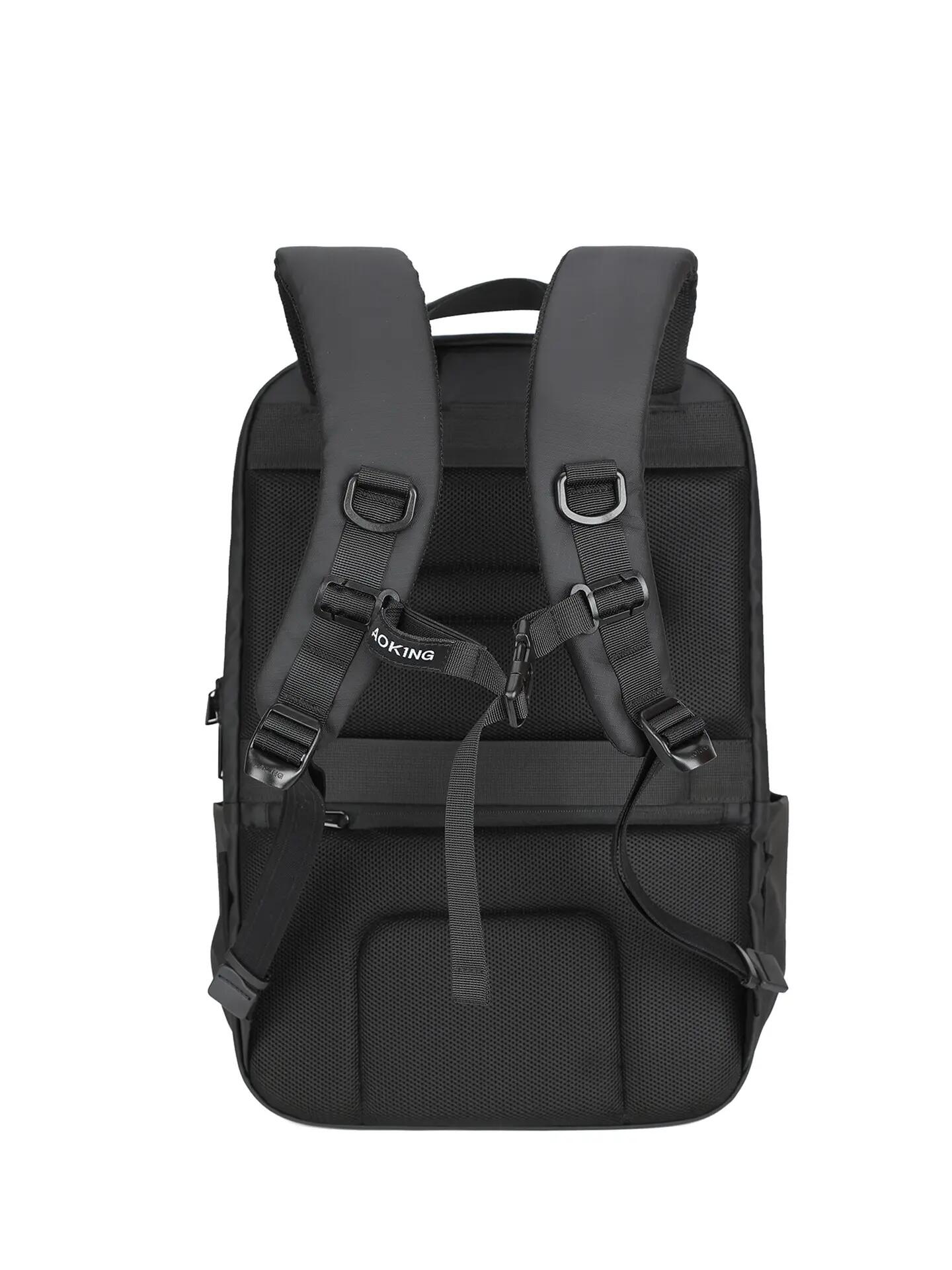 Zaino Aoking Celestia Pro nero poliestere unisex con zip 4/10