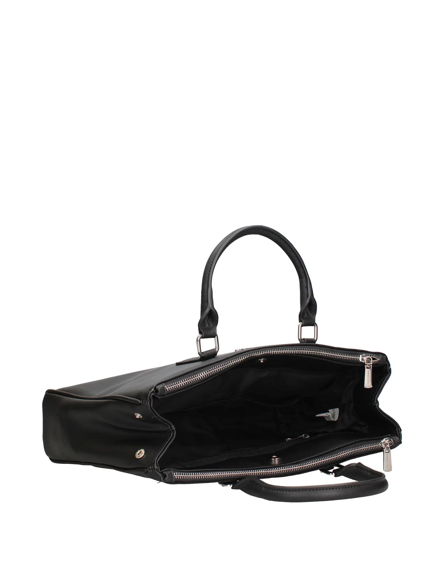 Herrenarbeitstasche Schwarz Polyurethan - Momo Design Trieste 5/5
