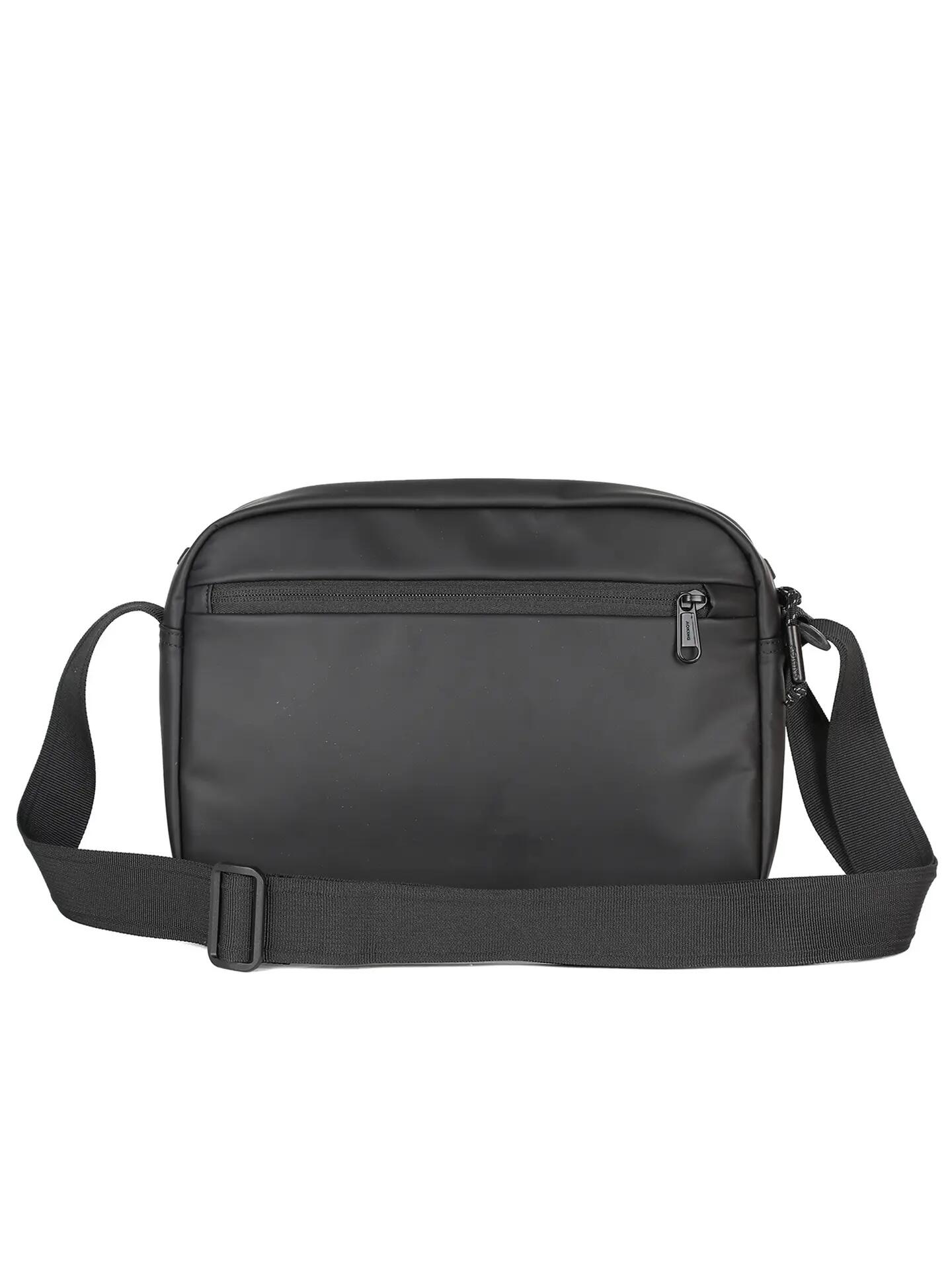 Aoking Umhängetasche unisex schwarz - Baumwolle und Polyester mit Reißverschluss 4/7