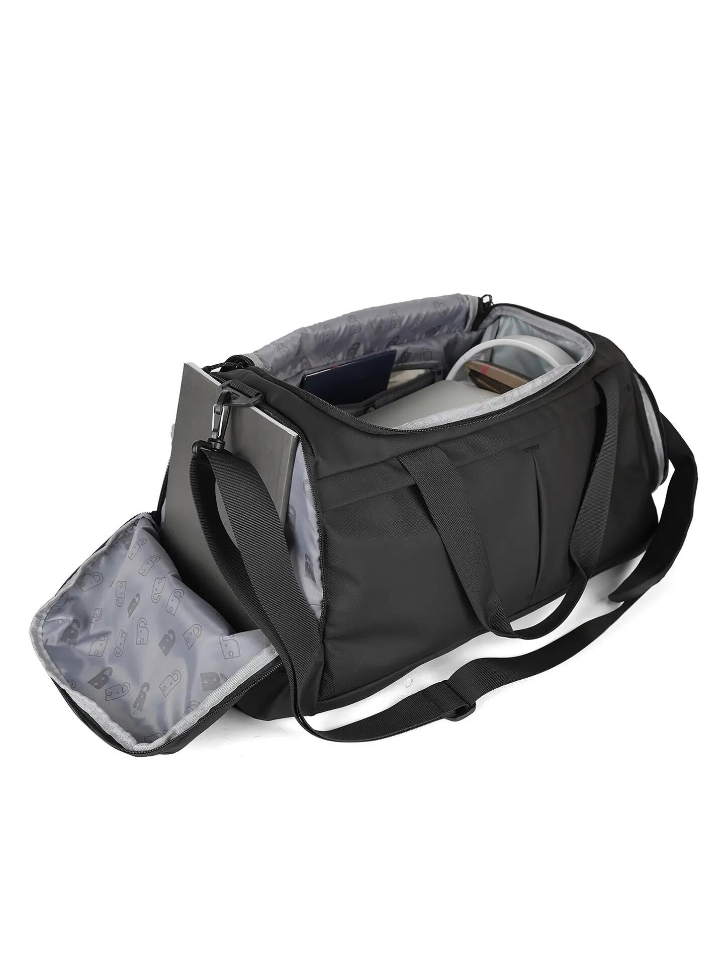 Zaino da viaggio Aoking Valenor nero unisex - Poliestere 49x27x27 11/11