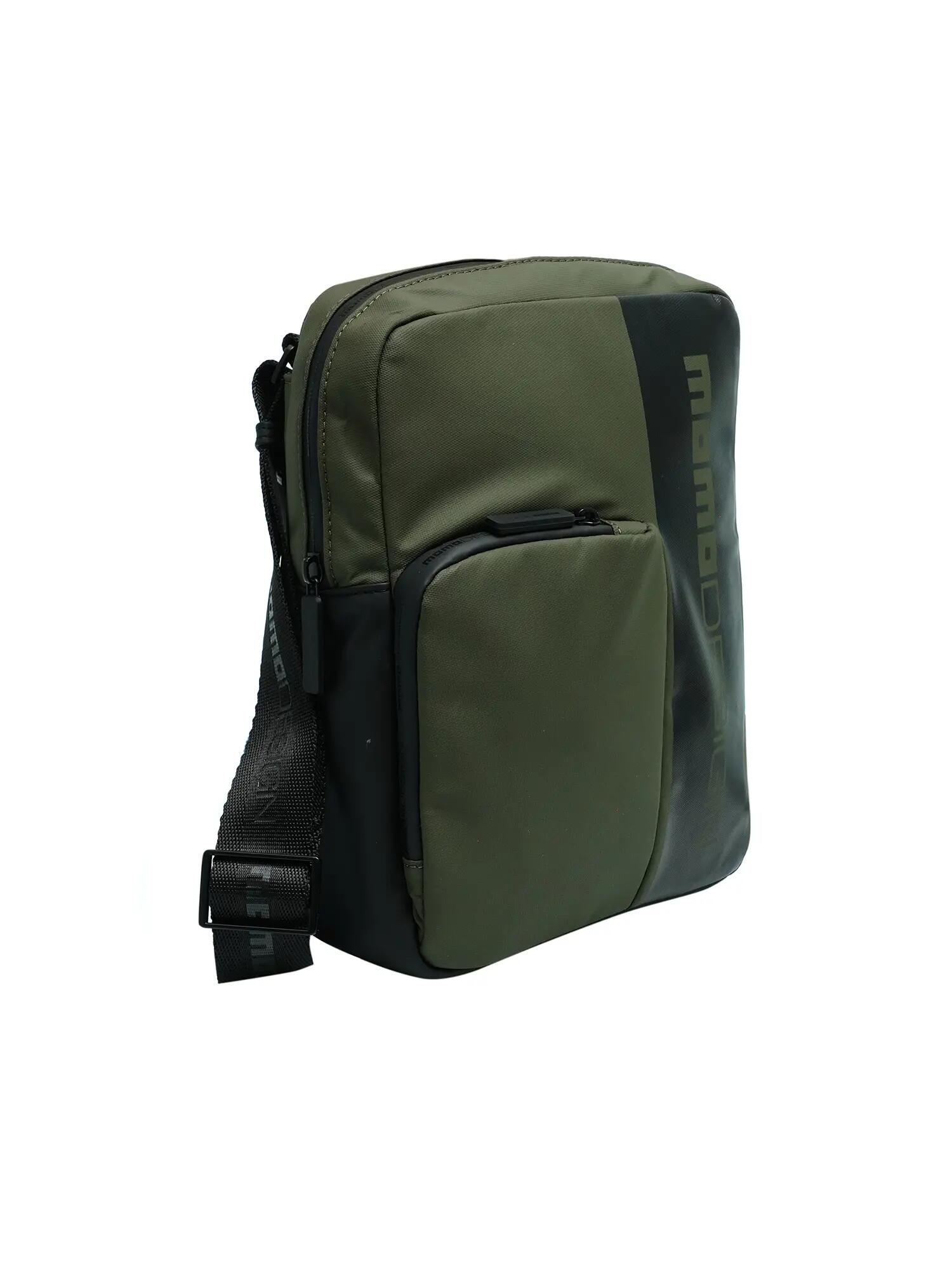 Sacoche Banane Momo Design Vert et Noir Polyuréthane avec Zip - Casual 2/4