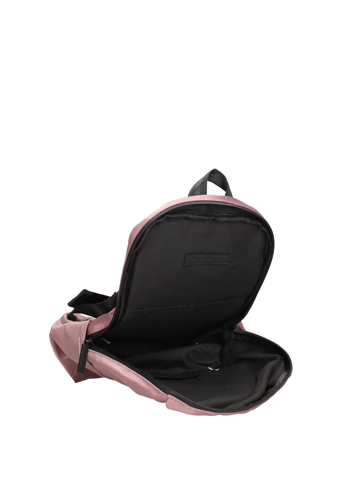Sac à dos Momo Design polyuréthane noir avec fermeture éclair - Volante Nova 4/4