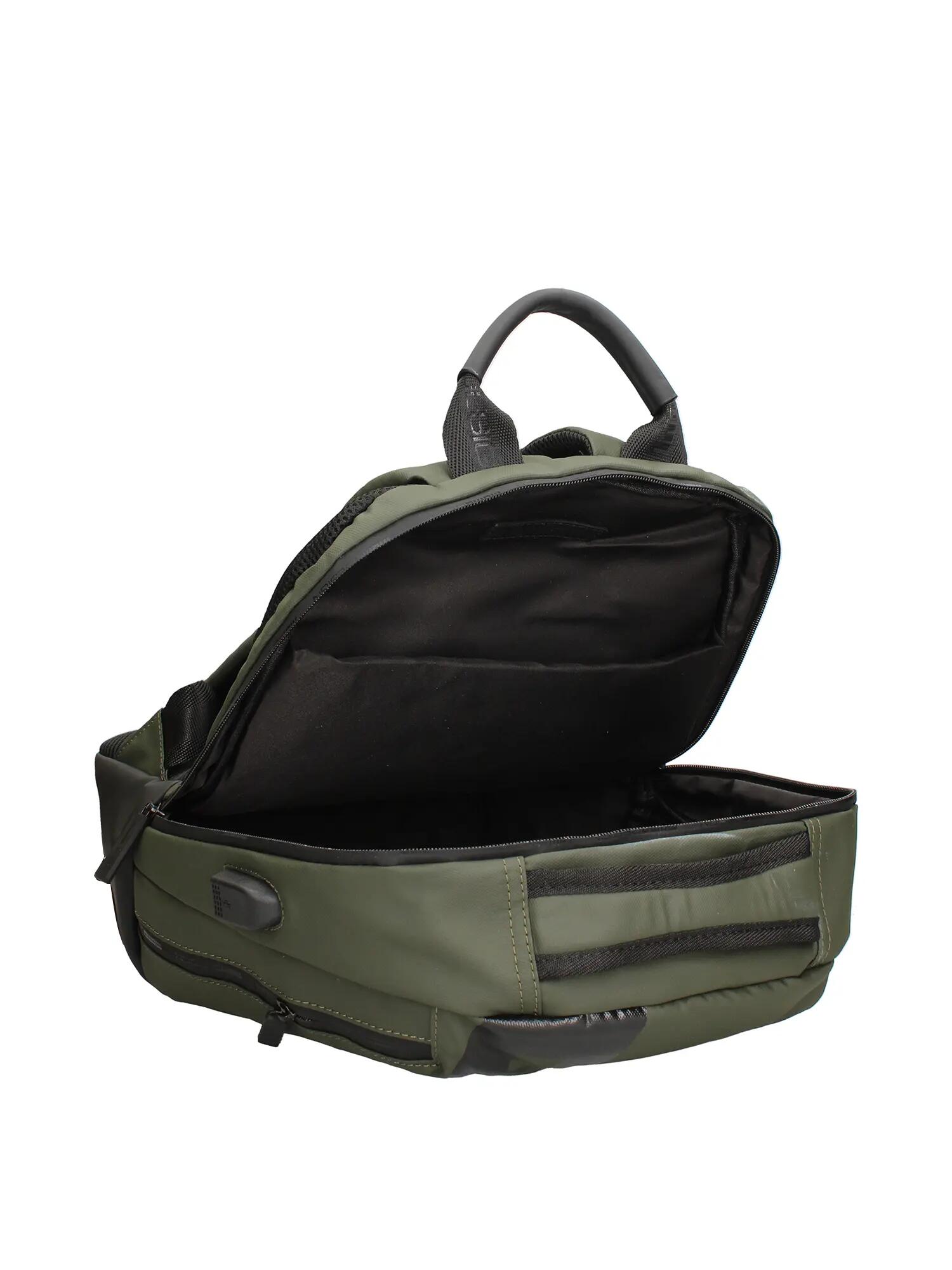 Momo Design Voron Lux Rucksack Grün Schwarz Polyurethan Herren 4/4