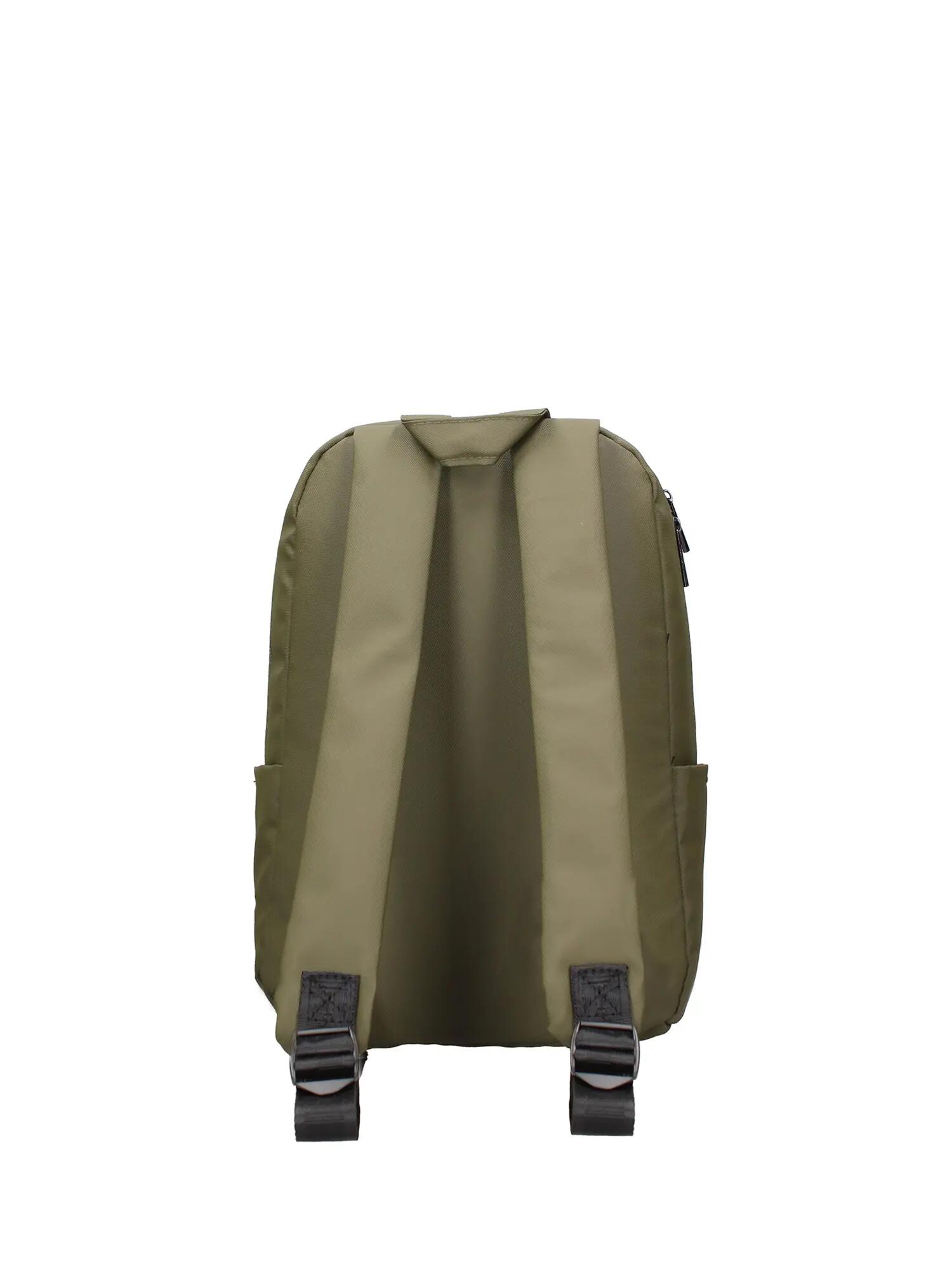 Momo Design Rucksack grün Polyurethan Reißverschluss Herren 3/4