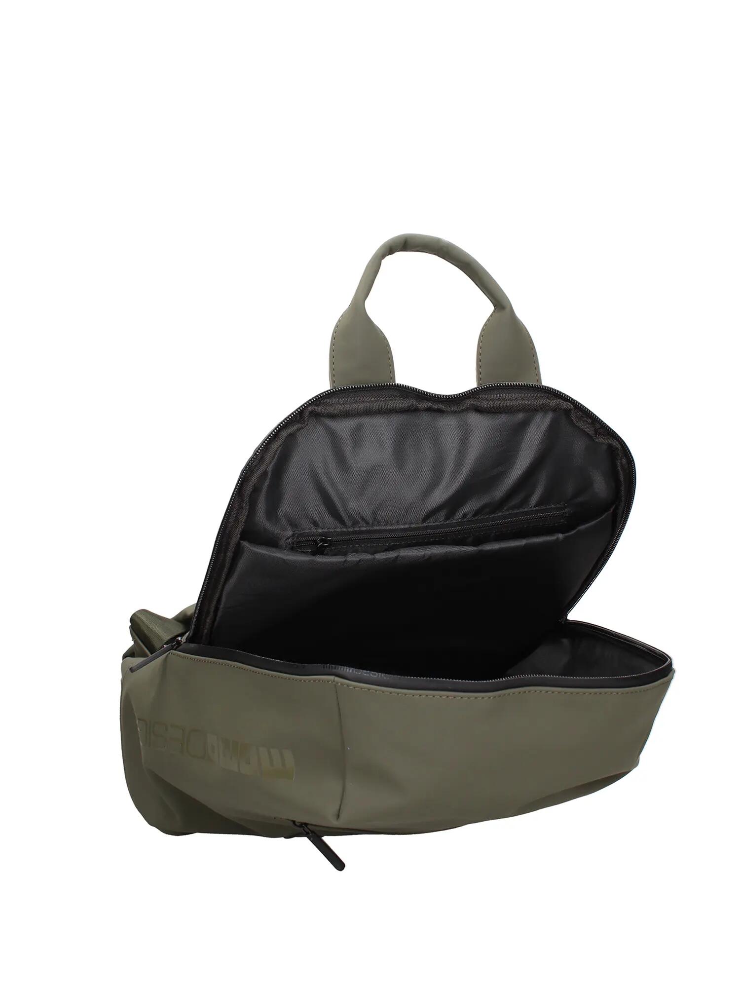Sac à dos Momo Design polyuréthane vert militaire avec fermeture éclair et 4/4