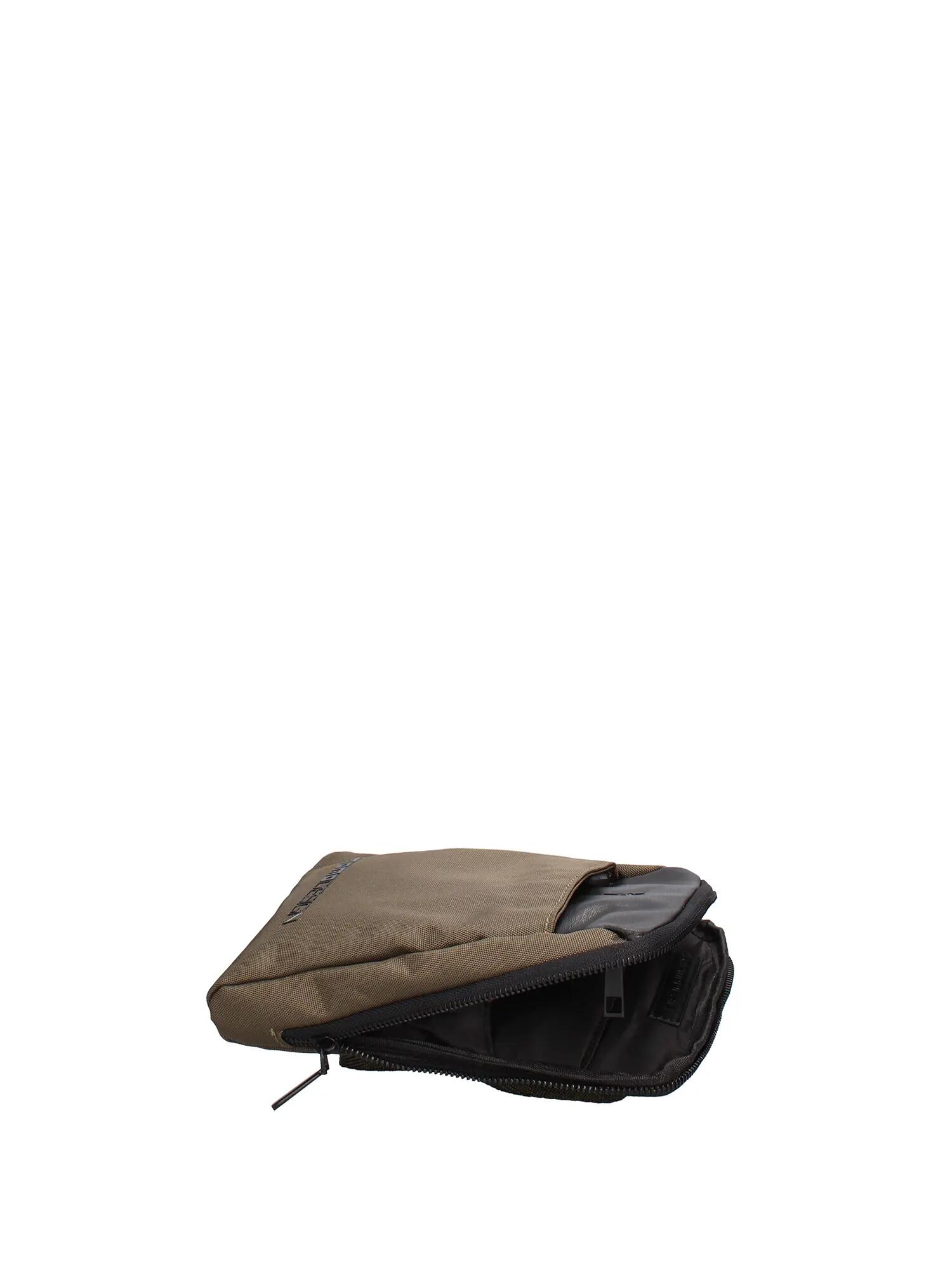 Borsa a tracolla uomo Momo Design Arden Prime verde e nero 4/4