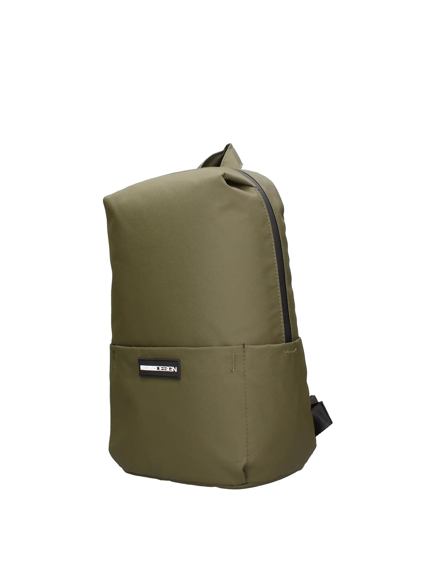 Momo Design Rucksack grün Polyurethan Reißverschluss Herren 2/4