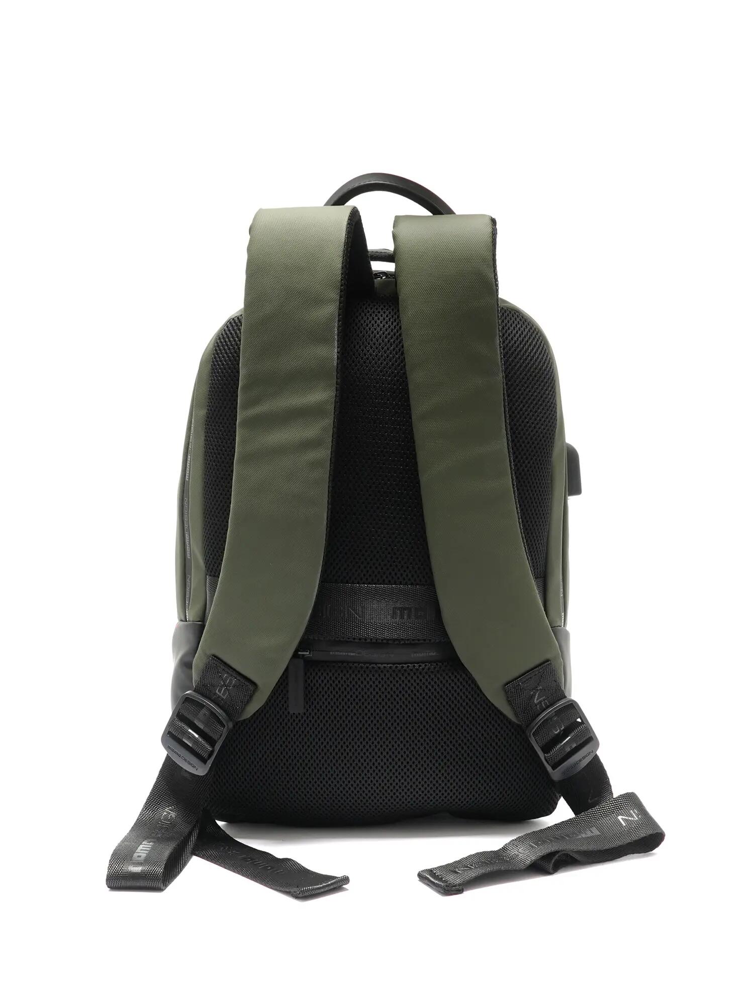 Momo Design Voron Lux Rucksack Grün Schwarz Polyurethan Herren 3/4