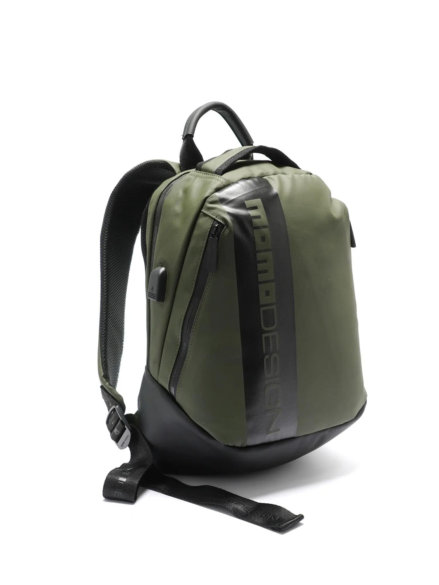 Momo Design Voron Lux Rucksack Grün Schwarz Polyurethan Herren 2/4
