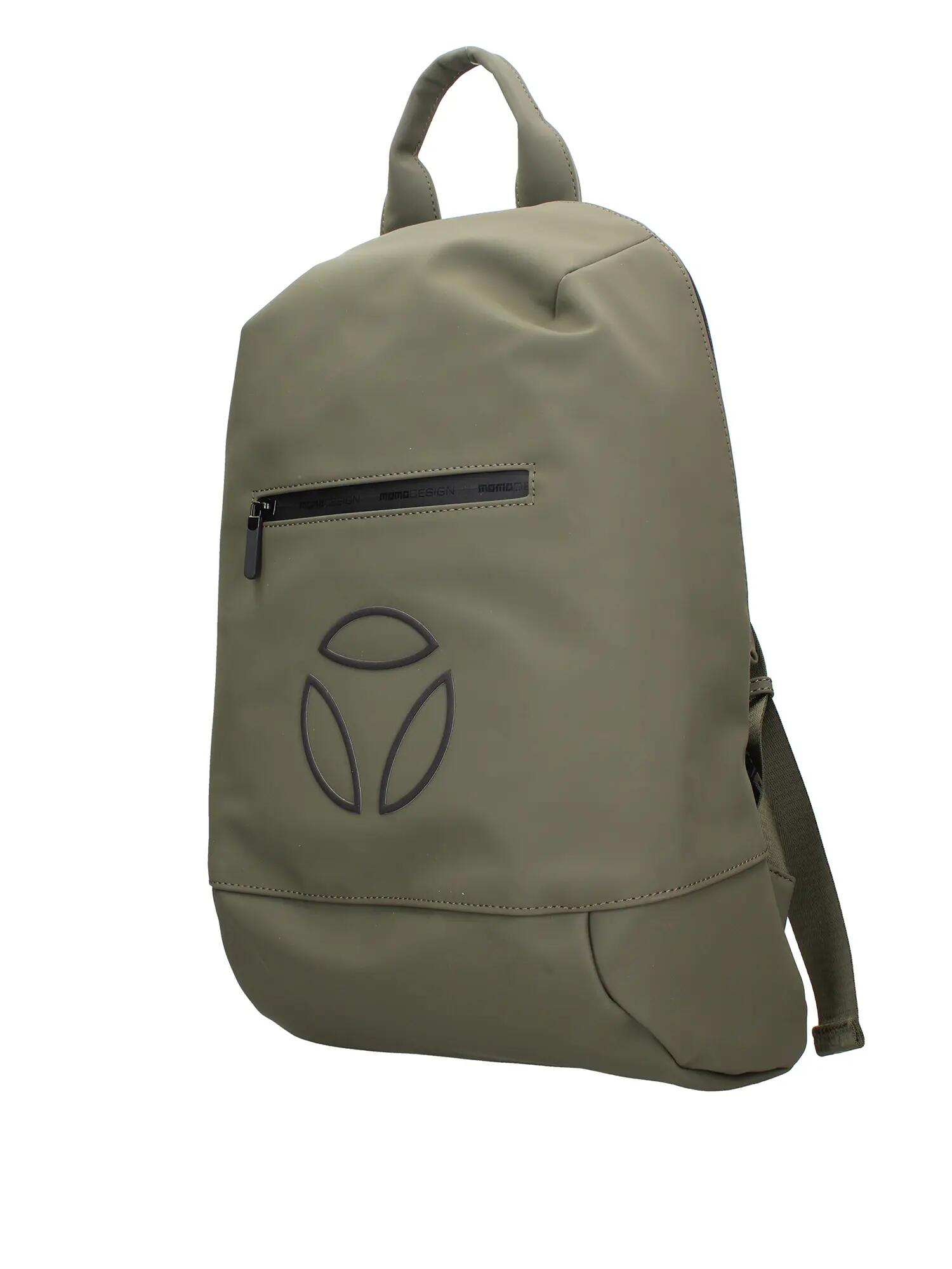 Sac à dos Momo Design polyuréthane vert militaire avec fermeture éclair et 2/4
