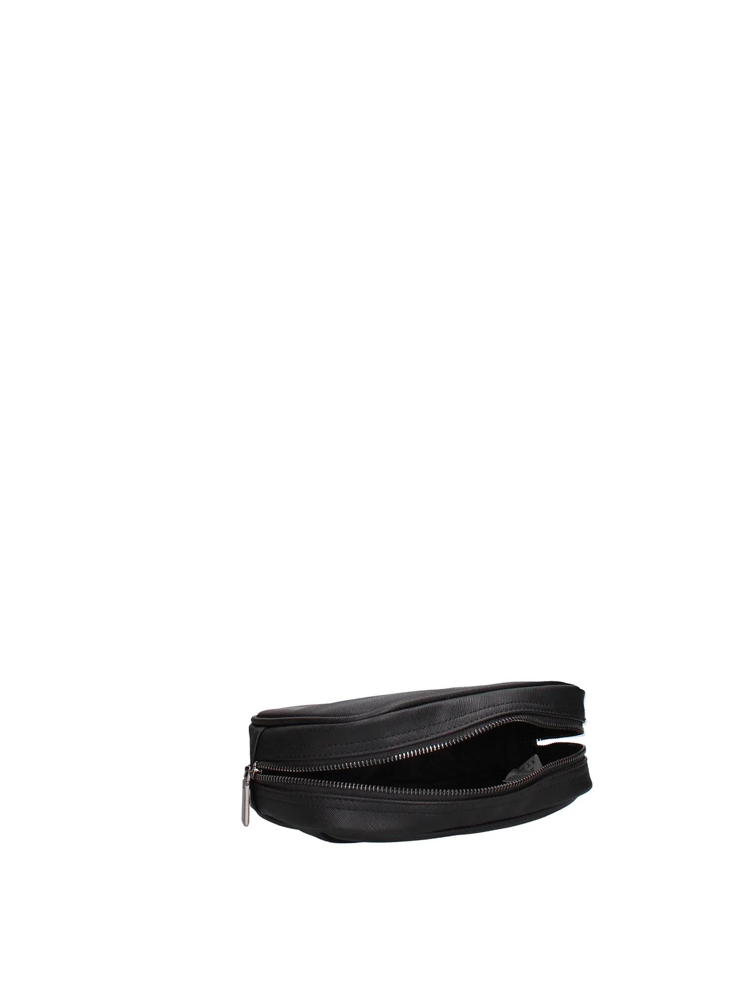 Pochette Homme Momo Design Noir Polyuréthane avec Fermeture Éclair 4/4