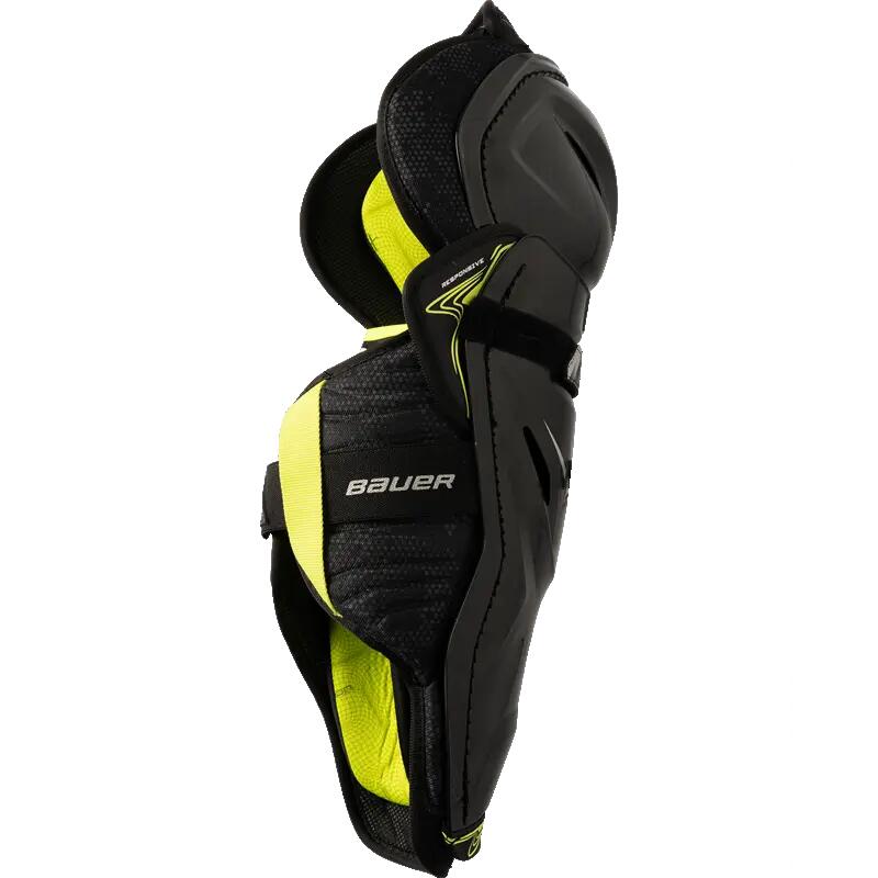 BAUER Vapor FLY40 Junior schwarze 12" Eishockey-Schienbeinschoner für Kinder 4/4