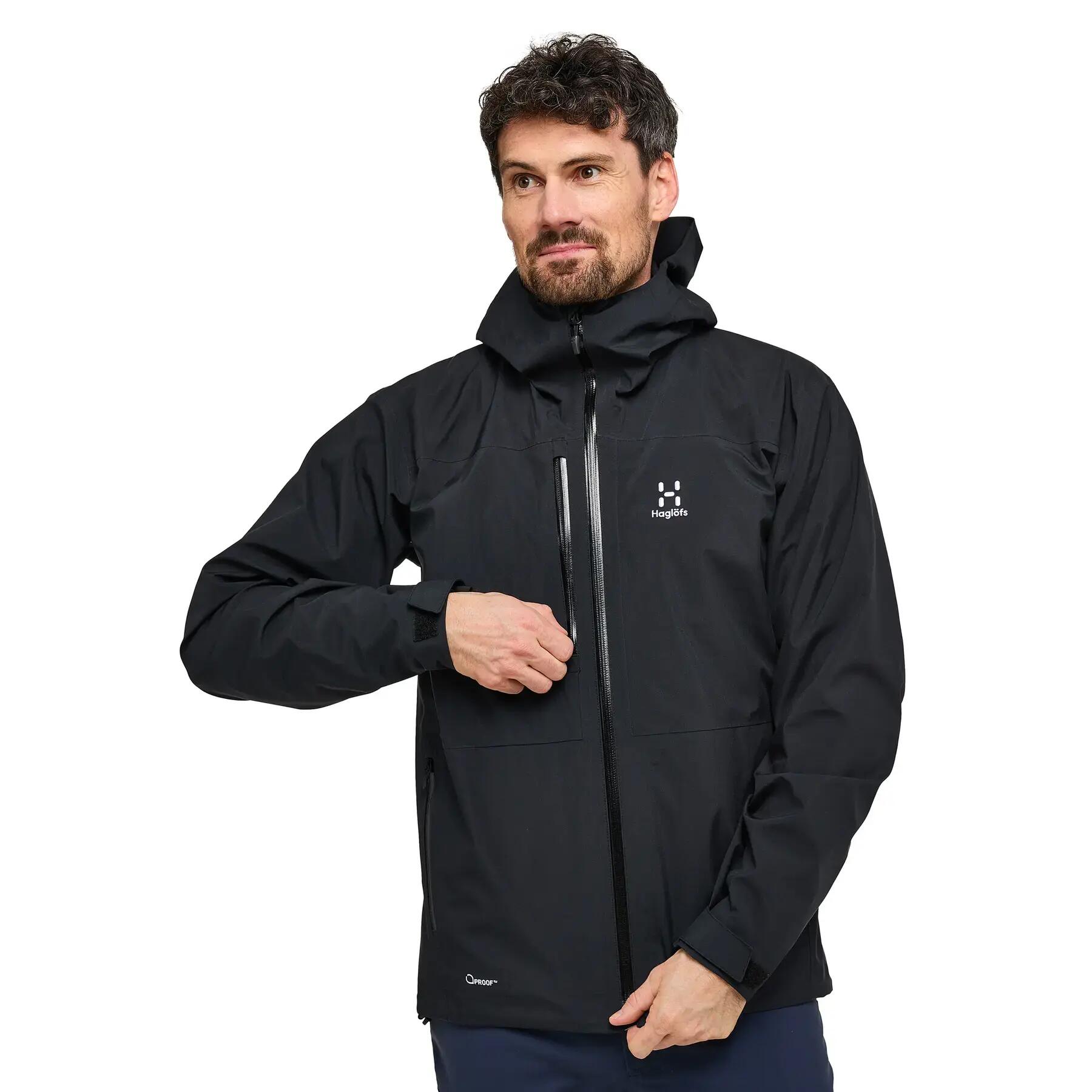Waterproof jacket Haglöfs Front 2/3
