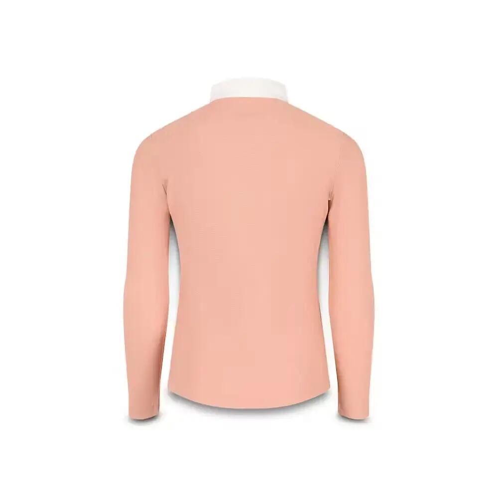 Wedstrijdshirt Tokyo – Meisjes – Lange Mouw – Oud Roze – - maat 2/3