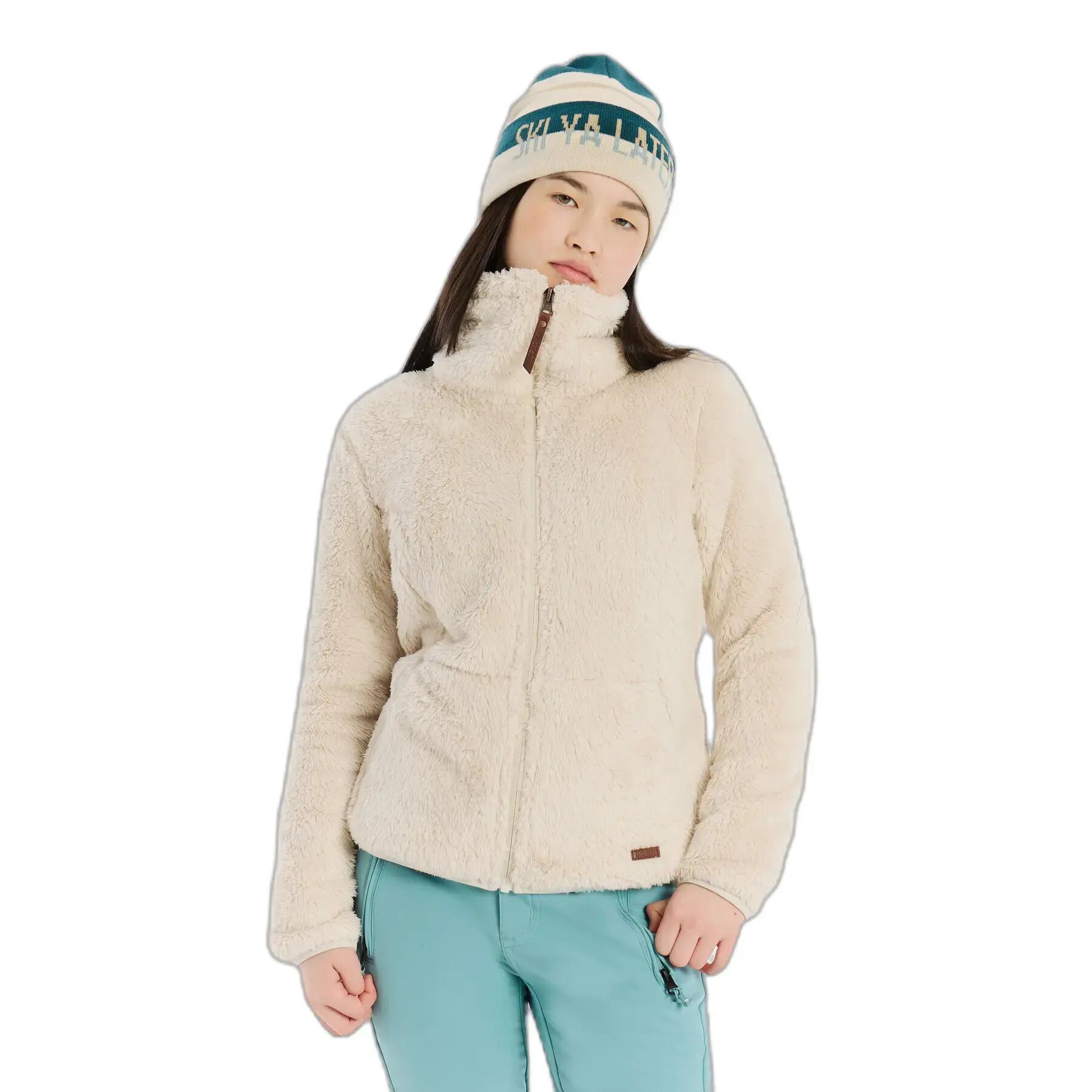Pile full-zip da bambina Protest Riri 2/7