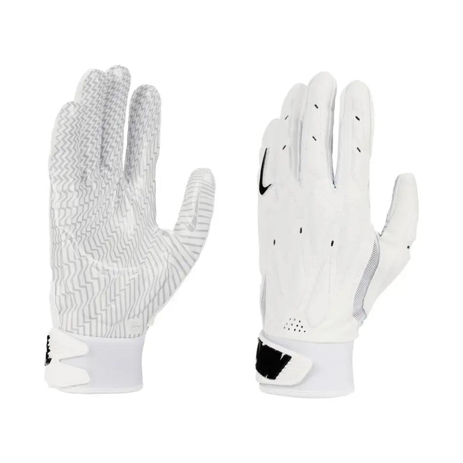 Gants de Football Américain Nike D-Tack 7.0 Blanc 2/3
