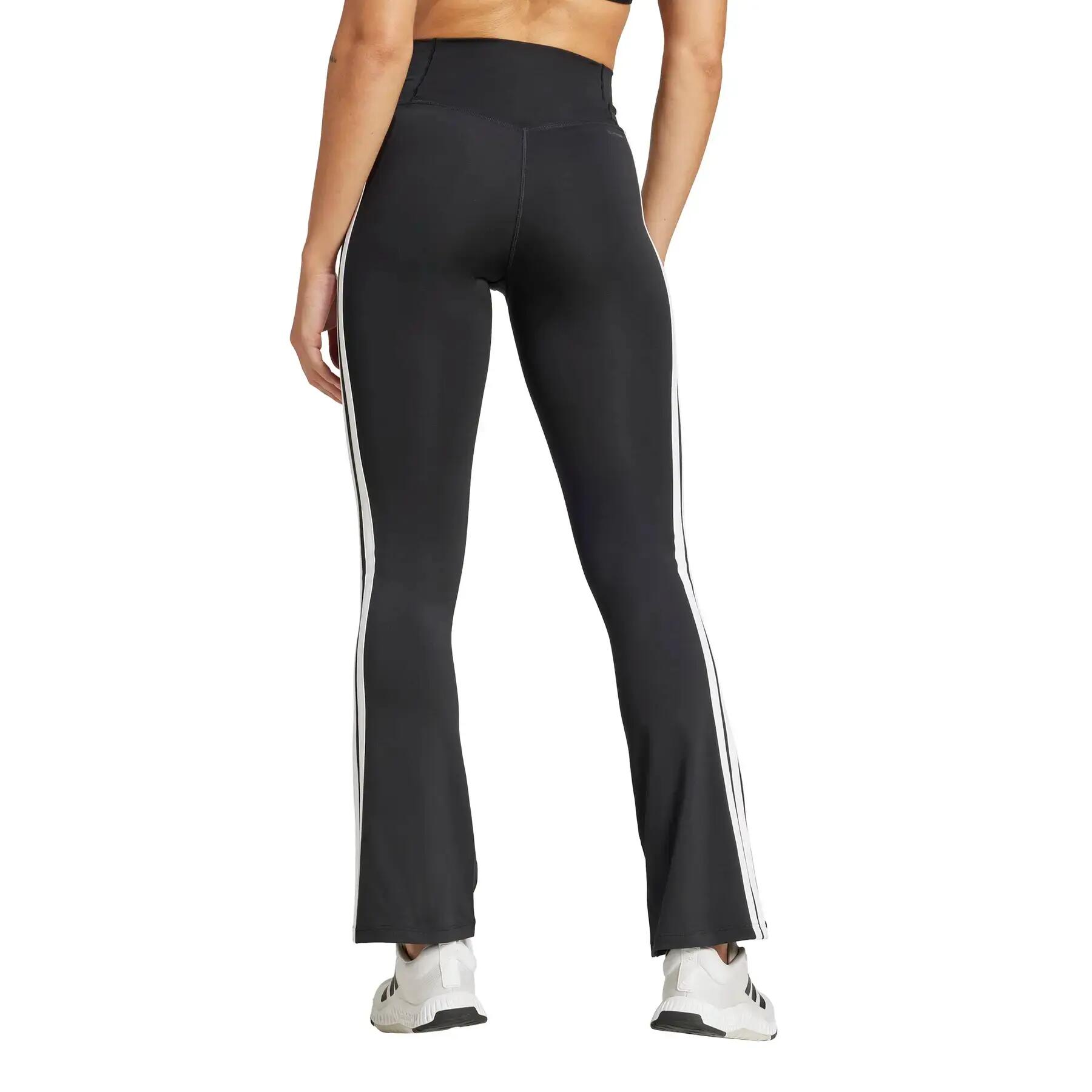 Legging flare femme adidas Optime Essentials 3-Stripes 4/6
