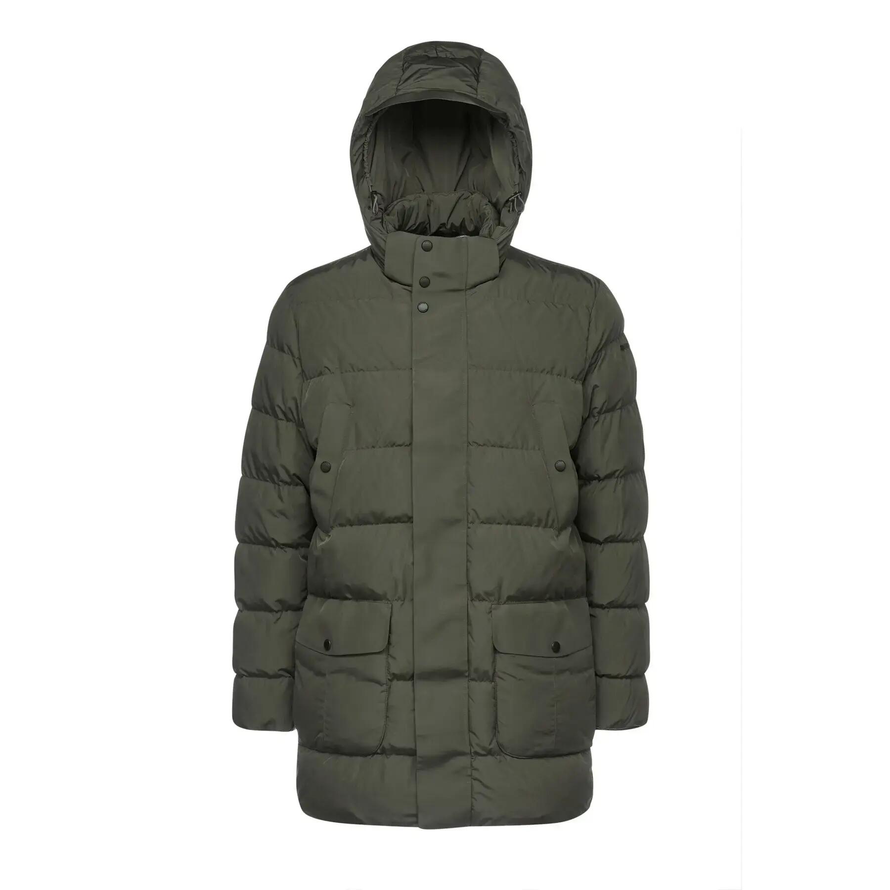 Lange Daunenjacke mit Kapuze Geox Pieve 1/2