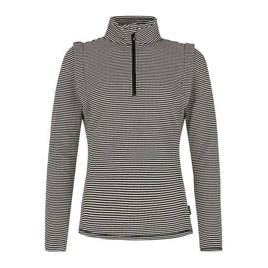 Damespullover 1/4 zip Protest Ivory